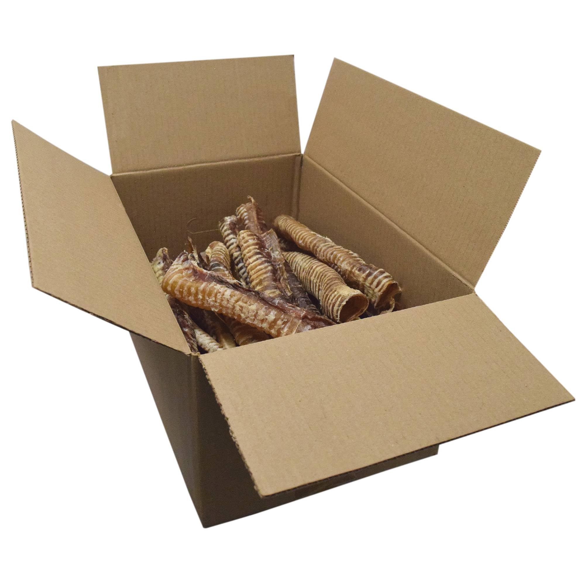 Bravo! Beef Trachea Mini Dog Chews, 11 Inch (20 Count) for Large Breed Dogs, Dry Roasted, High Protein, Natural Source of Chondr