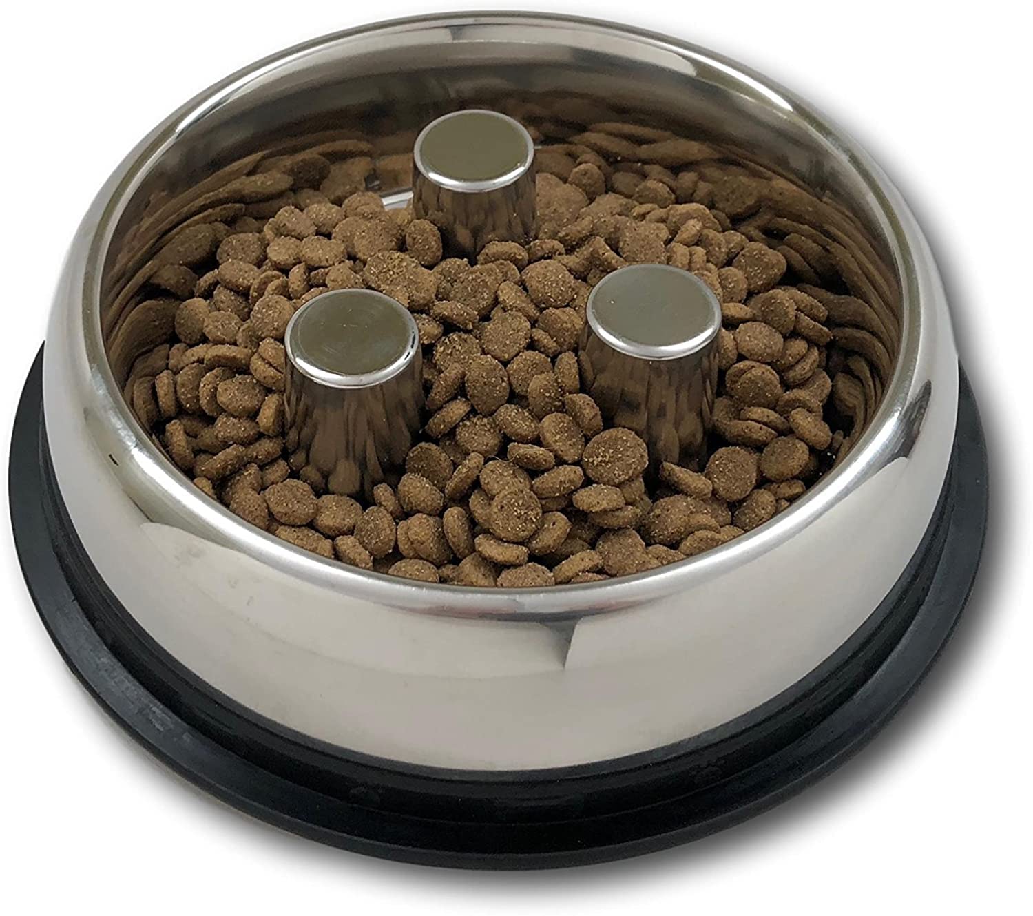QT Dog Stainless Steel Brake-Fast Bowl, Small