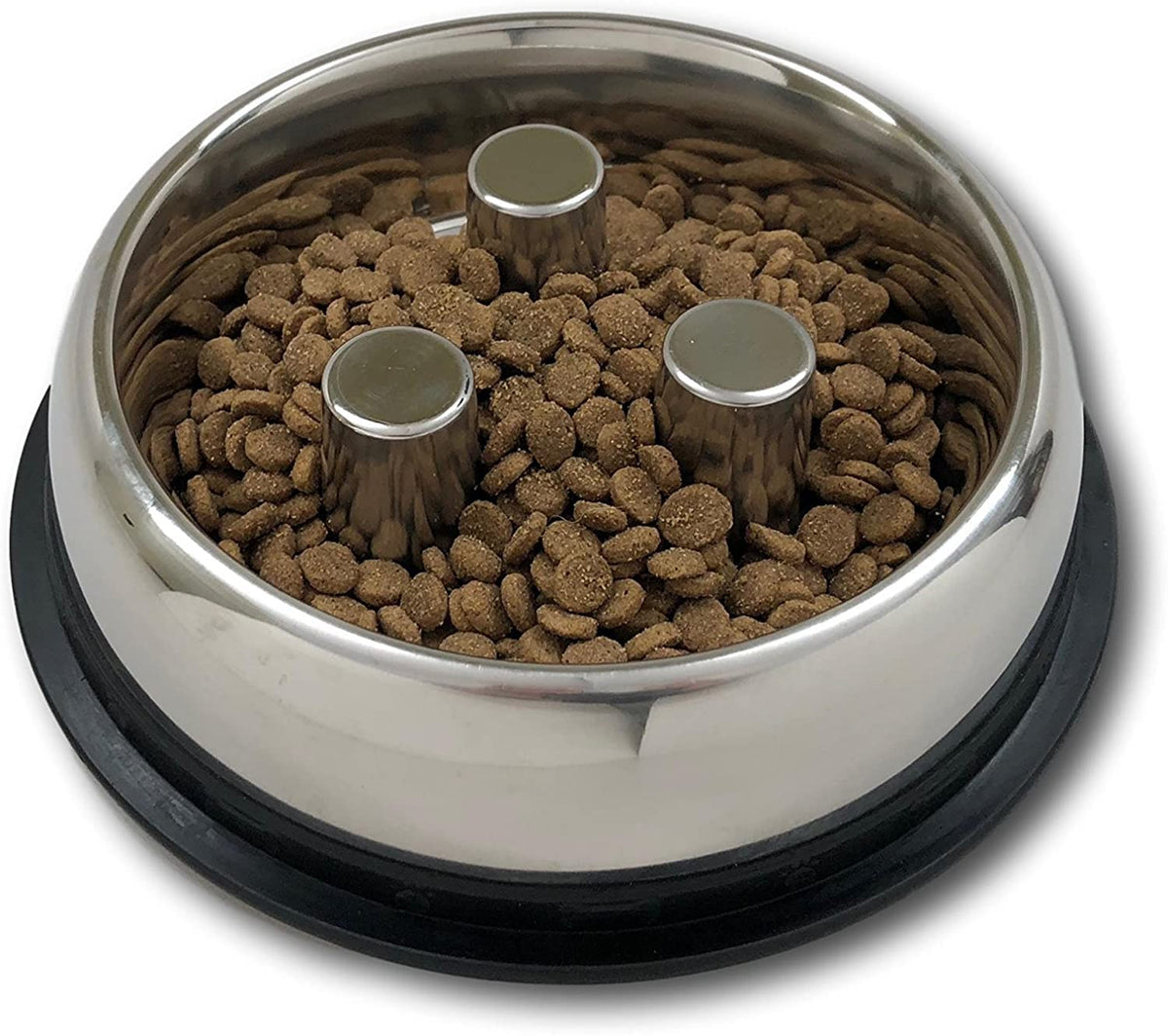QT Dog Stainless Steel Brake-Fast Bowl, Small