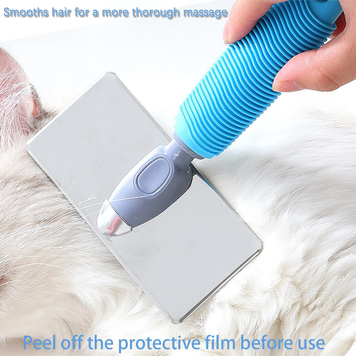 ZBJBinCH Horse Pin Brush, Horse Grooming Brush, Horse Massage Brush, Horse Hair Brush, Professional Grade Horse Brush, Dog Hair