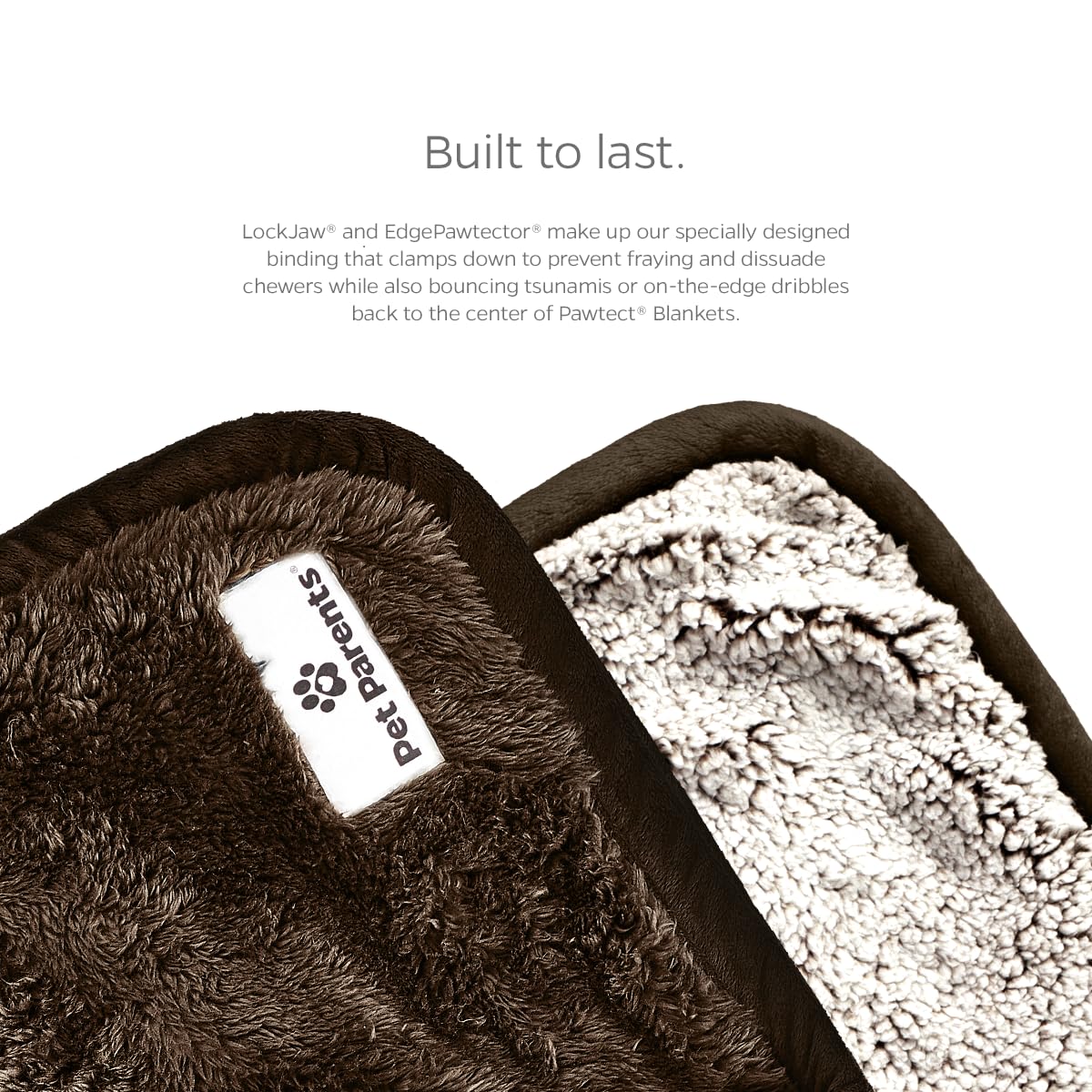 Pet Parents Pawtect Premium Waterproof Cat & Dog Blanket With Wickquick & Sherpup Technology, Puppy & Cat Blanket, Slate 50X60