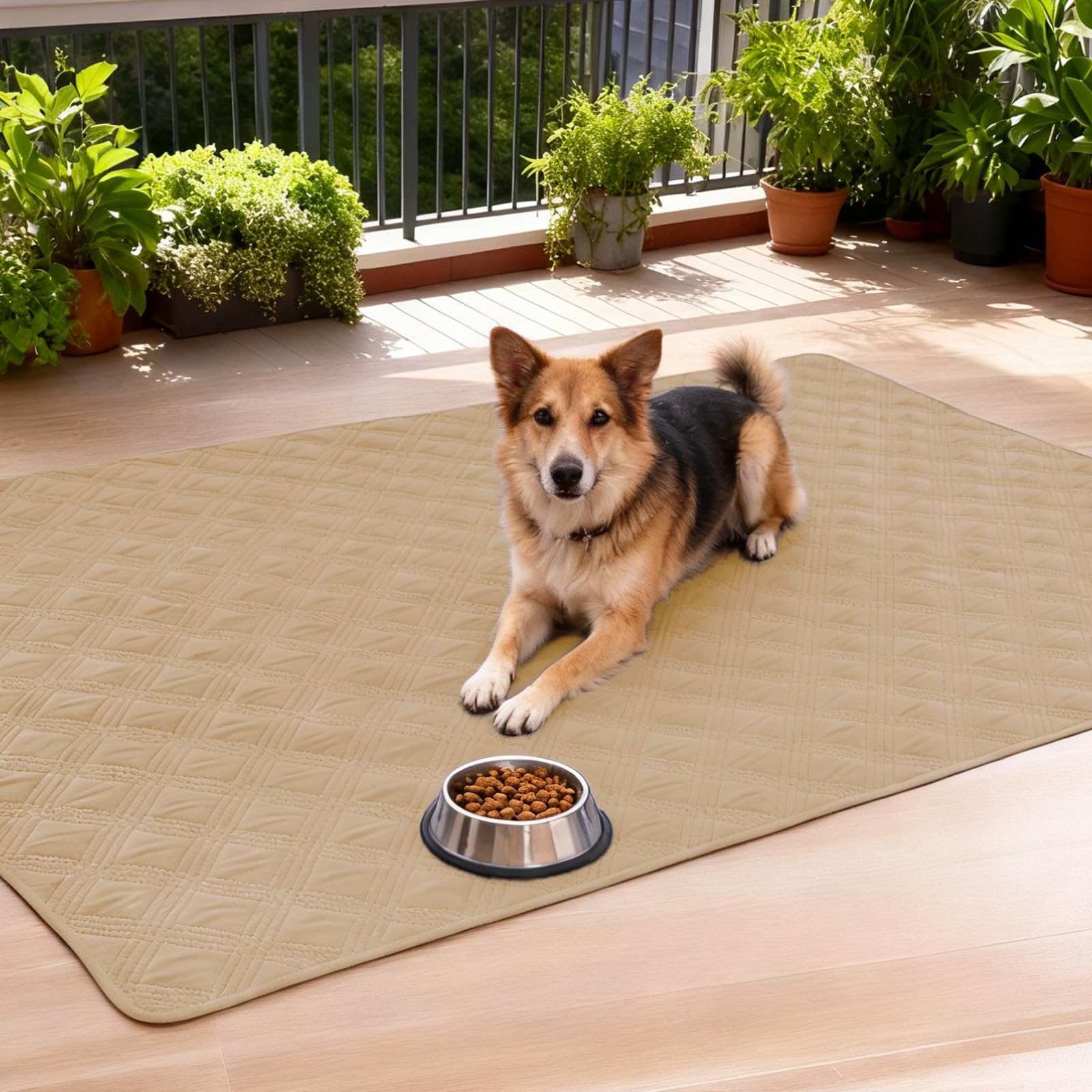 hyha Waterproof Dog Blanket, Reversible Pet Bed Blanket, Soft Sofa Couch Cover for Dogs Washable, Waterproof Pet Couch Covers fo