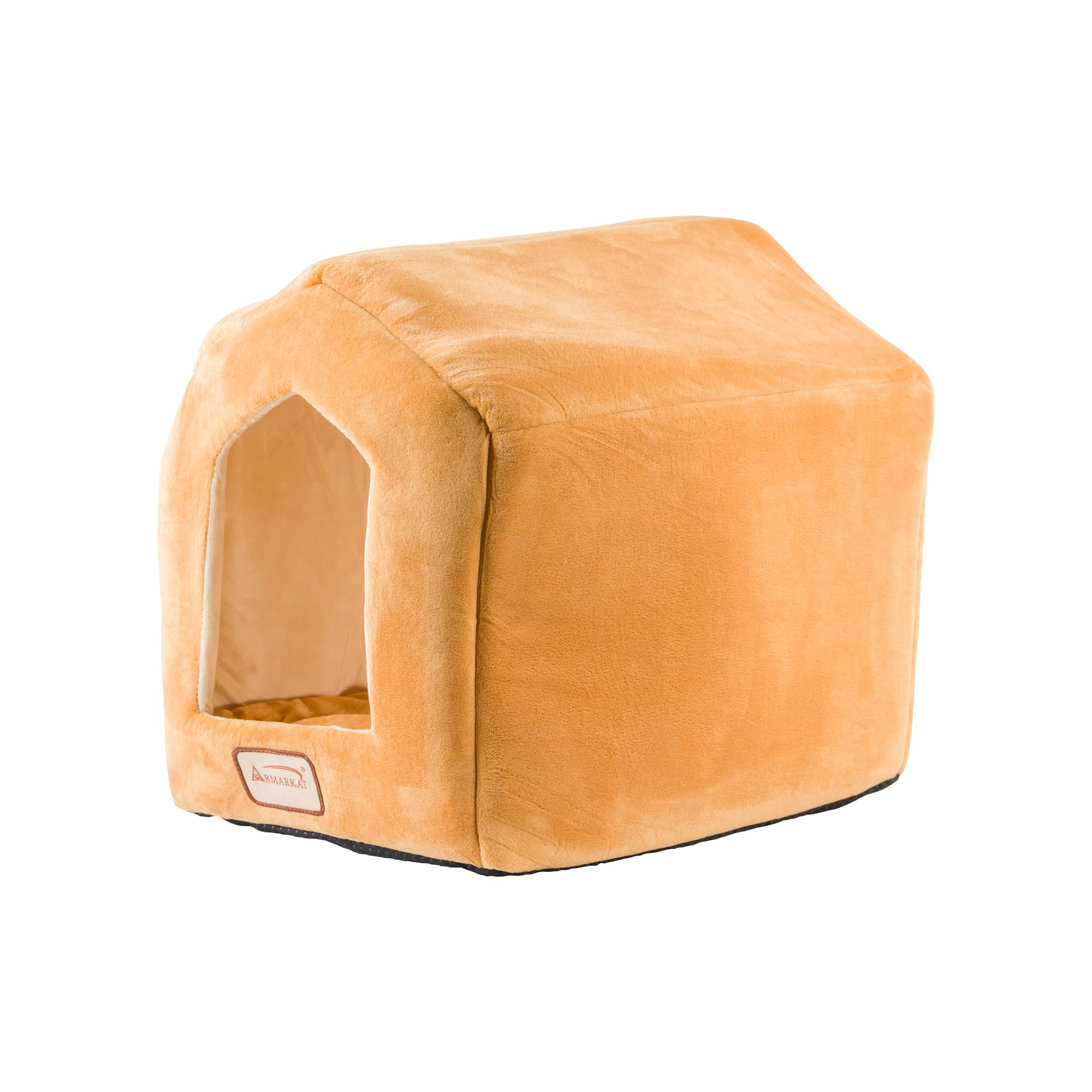 Armarkat Brown Cat Bed Size, 18-Inch By 14-Inch