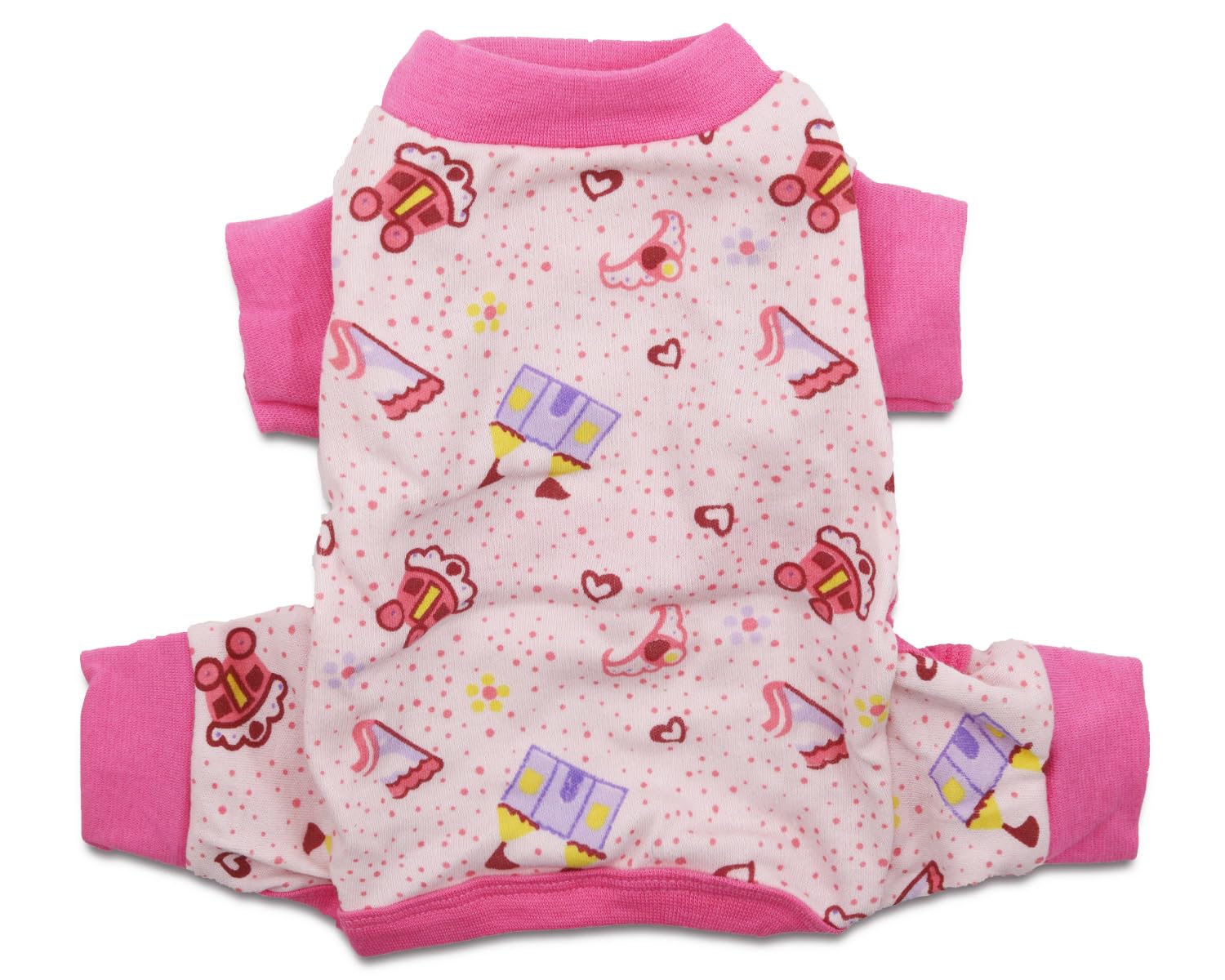 Droolingdog Small Dog Pajamas Dog Pjs For Medium Dogs Doggie Onesie For Small Dogs With Birthday Pattern