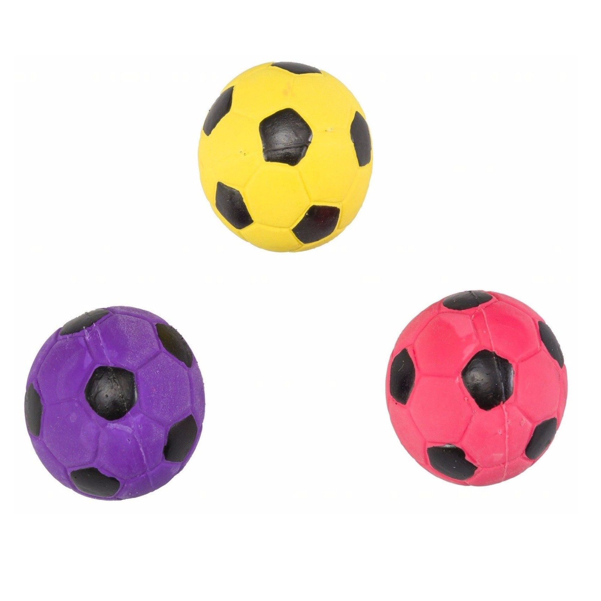 Ethical Petlatex Soccer Ball Dog Toy [Set Of 3]