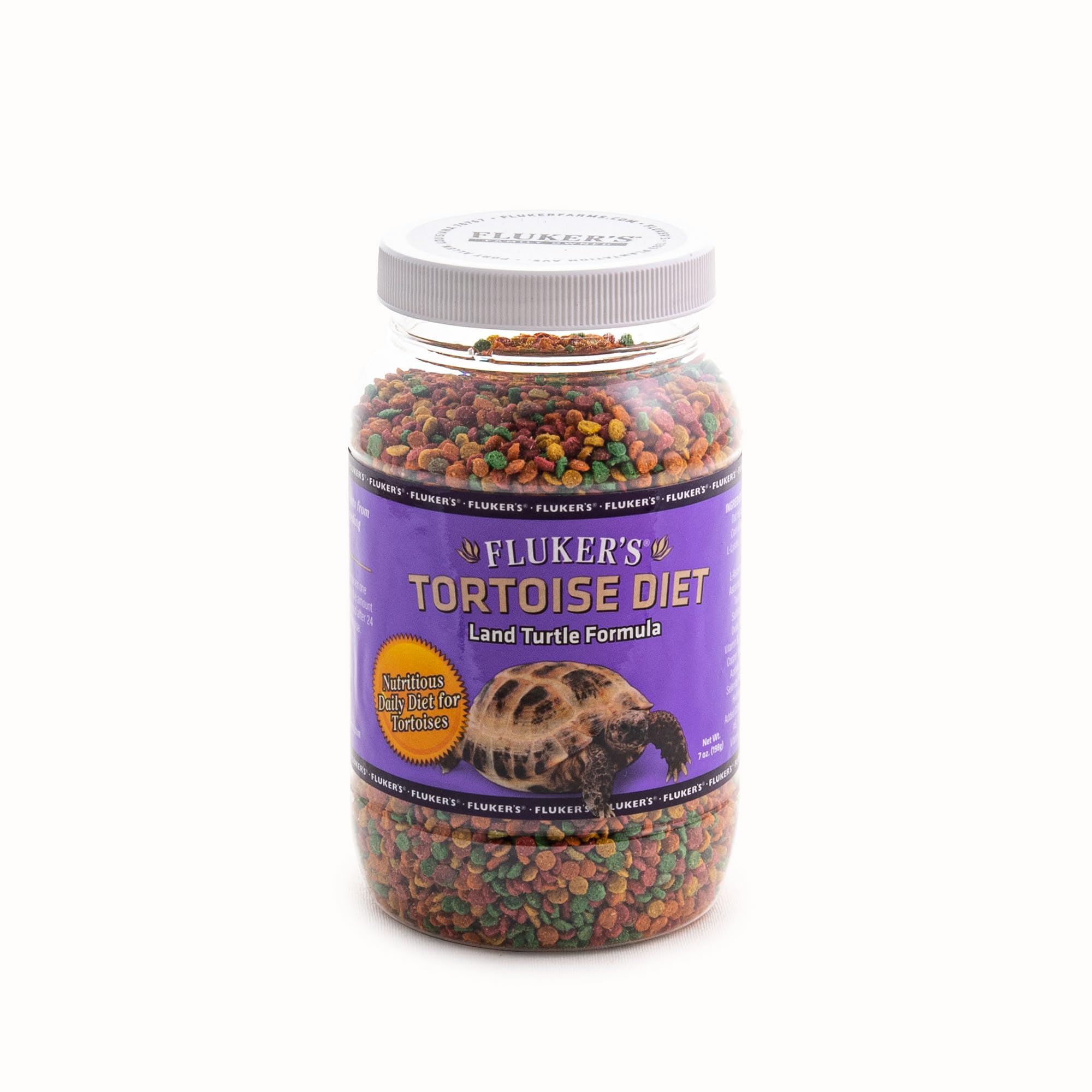 Flukers Premium Tortoise Diet Small Pellet Food, 7 oz
