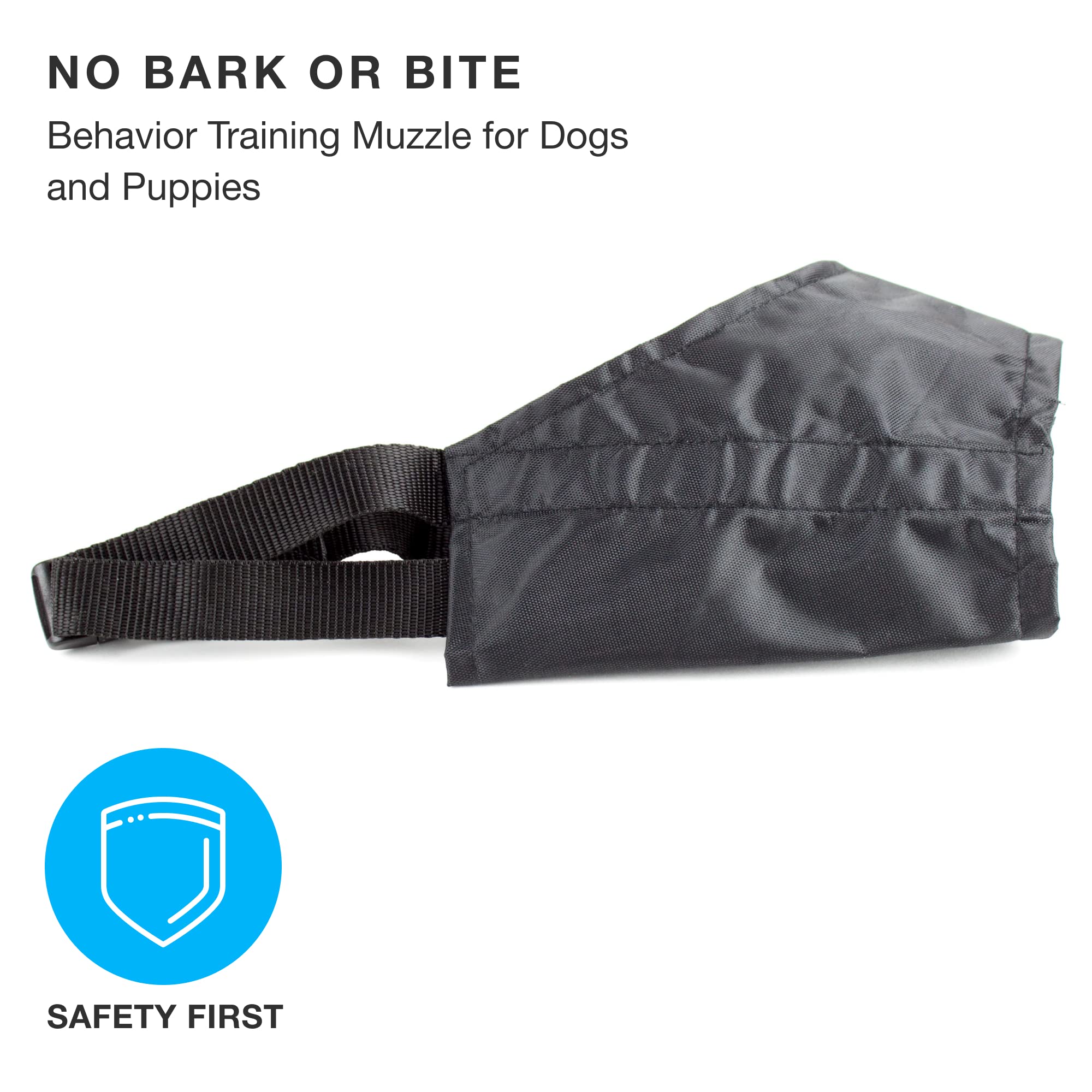 Weebo Pets Breathable Nylon Cloth Safety Muzzle (Large)