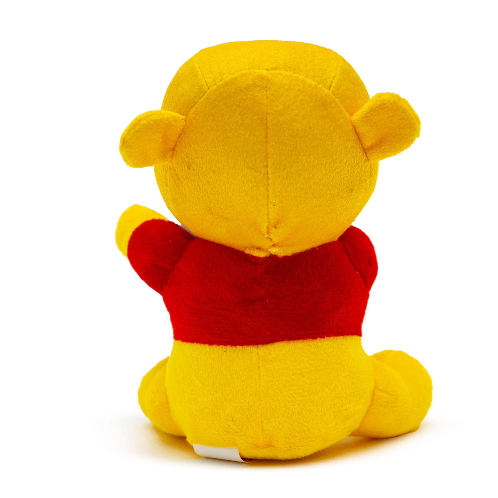 Buckle-Down Disney Dog Toy, Winnie The Pooh Winking Hunny Pot Sitting Pose Pet Toy, Plush