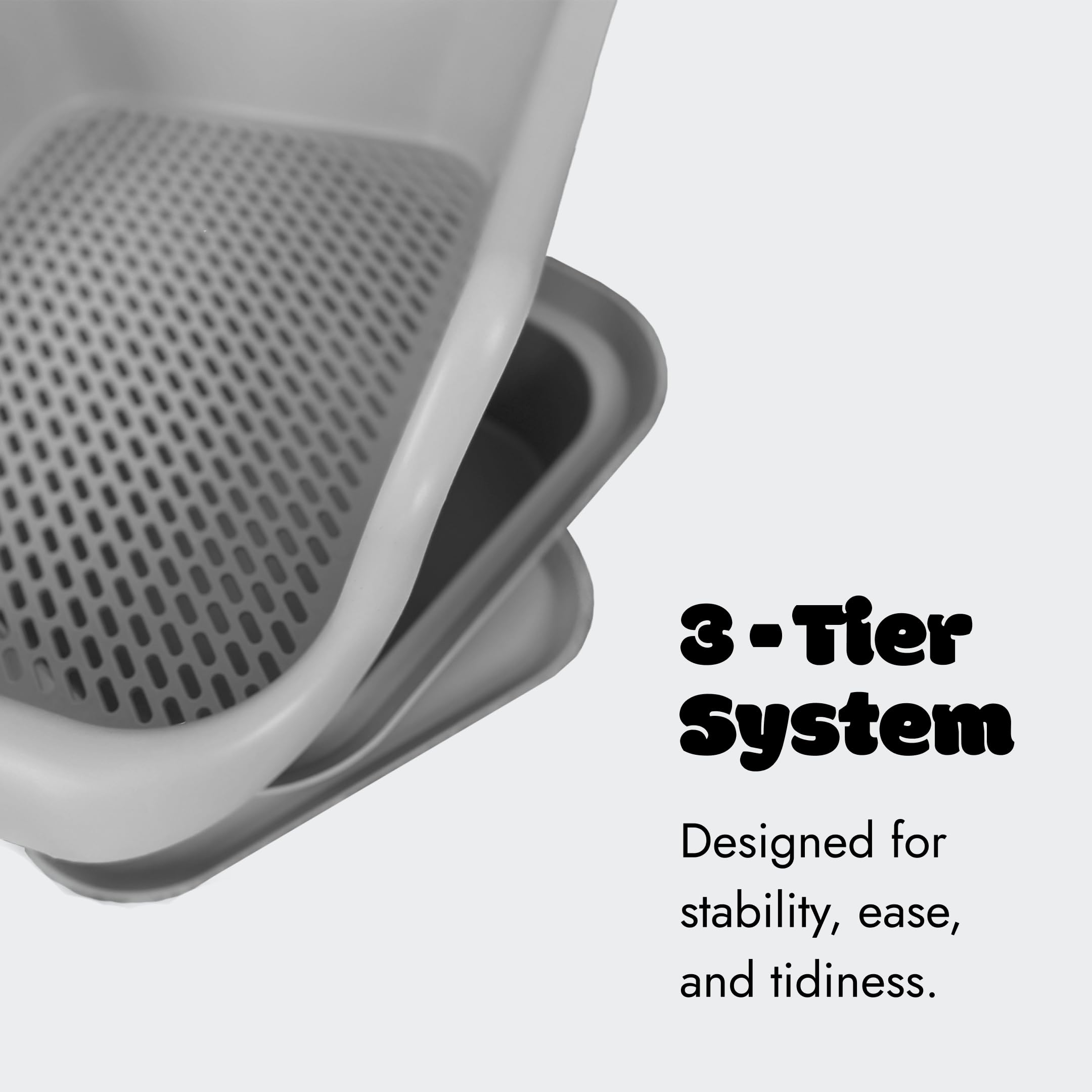 Mr. Catman Mr Catman Wood & Pine Pellet Cat Sifting Litter Box Kitty Litter System, Sifter Pan & Extra-Large 7-Day Waste Storage