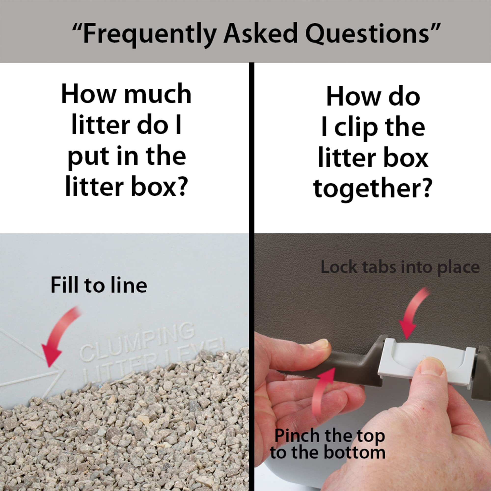 Premium Roll ' Clean Self Cleaning Litter Box Regular