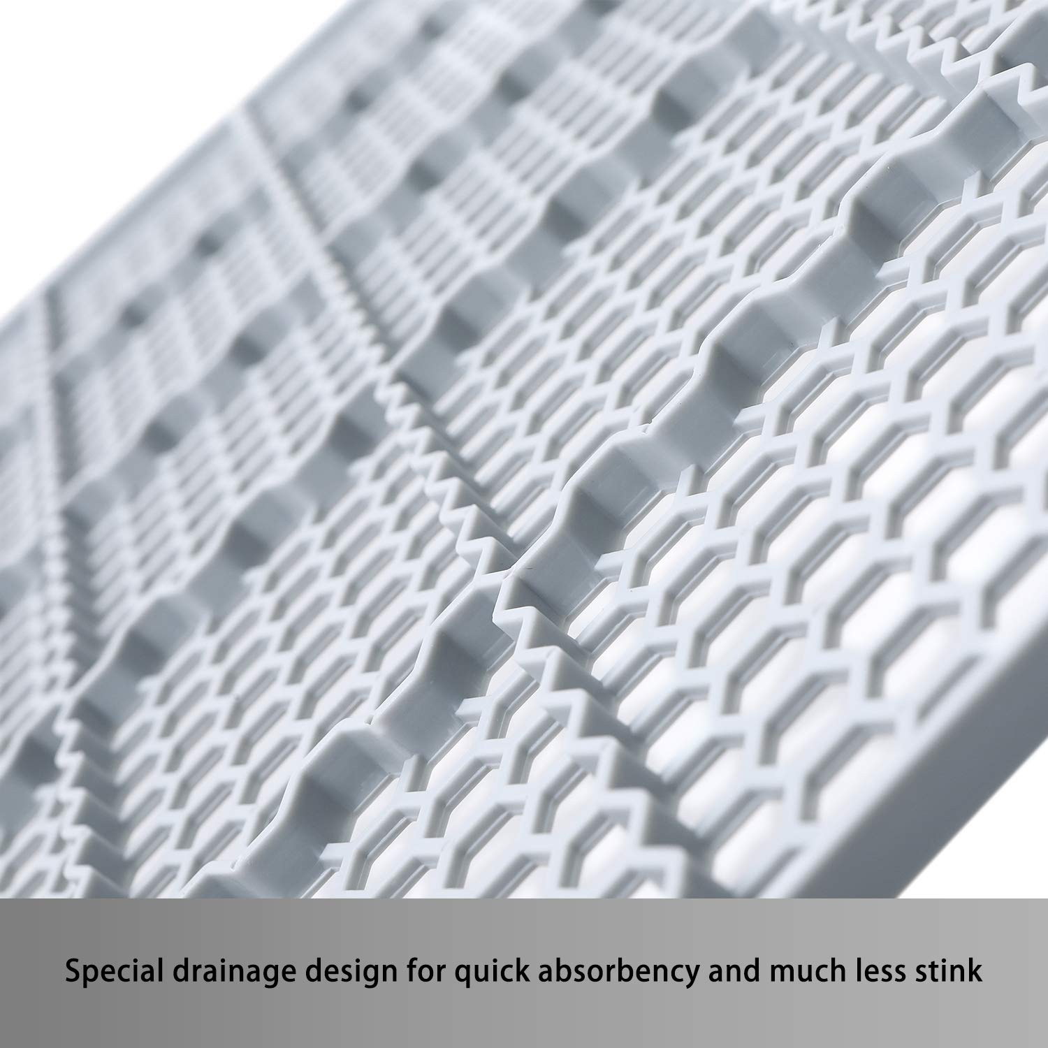 Hq4Us Dog Grass Pad With Tray Large 34”×23” Dog Litter Box Toilet With 2×Artificial Grass For Dogs With Hemmed Edge, Pee Pads For Dogs, Realistic, Less Stink, Potty For Balcony