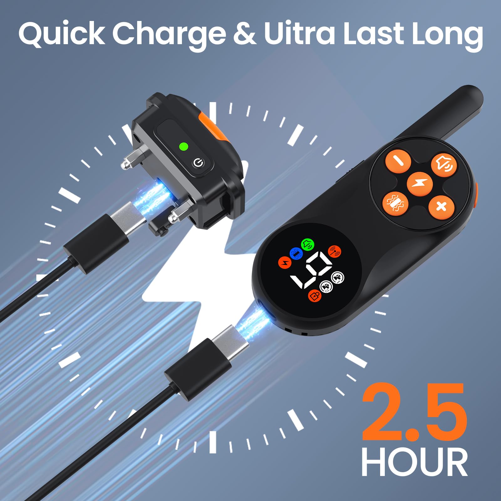 Dog Shock Collar - Dog Training Collar With Remote 1000Ft,Shock Collar For Large Medium Small Dogs 8-120Lbs,Pet Collar With Beep