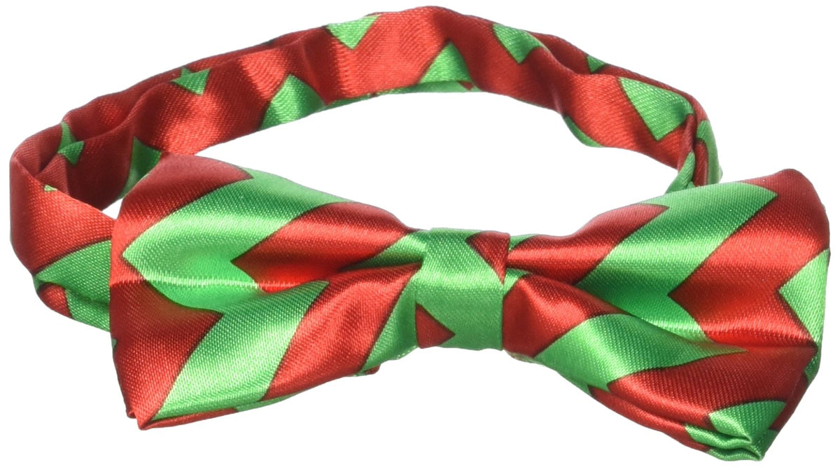 Mirage Pet Products 48-39 Chevron Christmas Bow Tie, Small