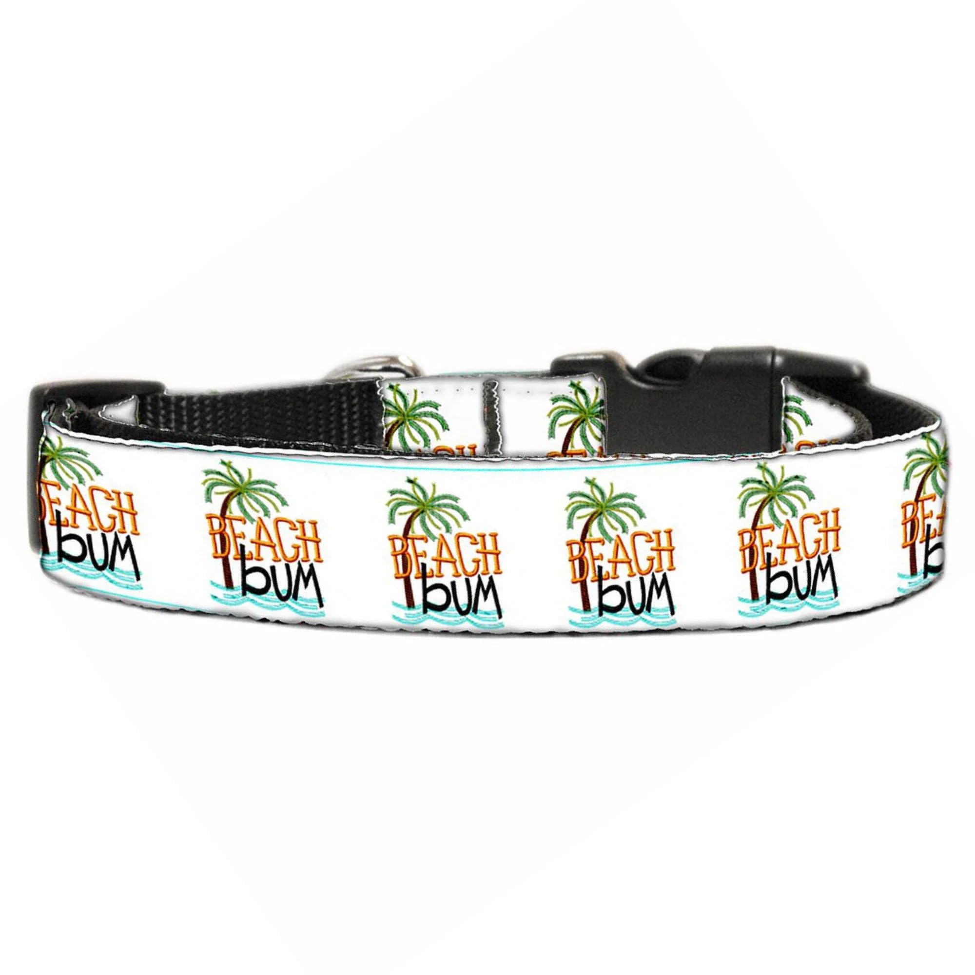 Mirage Pet Product Beach Bum Nylon Dog Collar XS