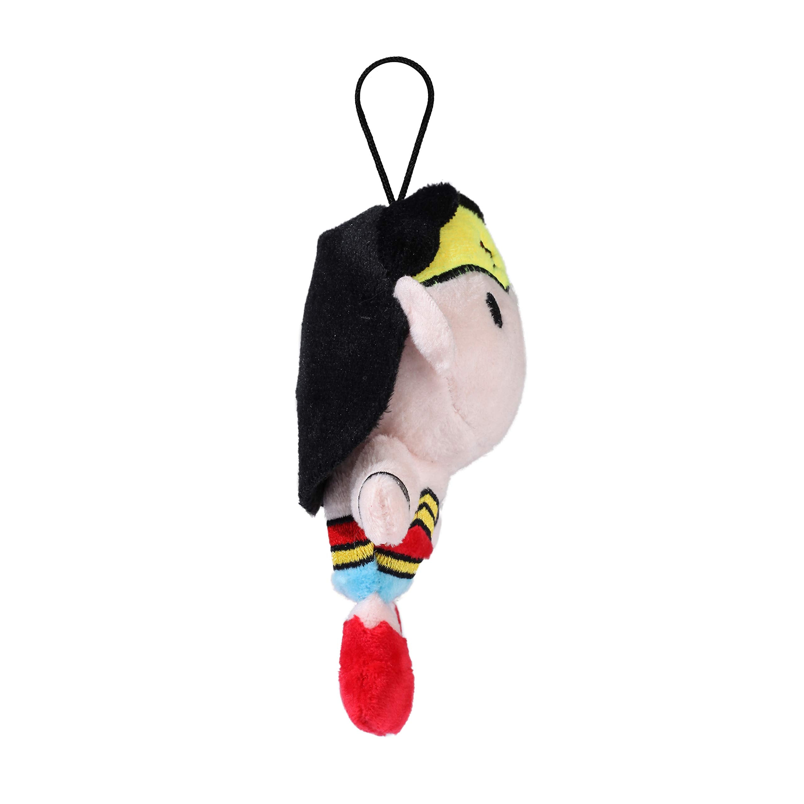 Dc Comics For Pets Wonder Woman Mini Plush Figure Dog Toy, 6' | Squeaky Plush Dog Toy | Fun And Adorable Small Dog Toy For Small Dogs In Red, Dog Toy With Squeaker