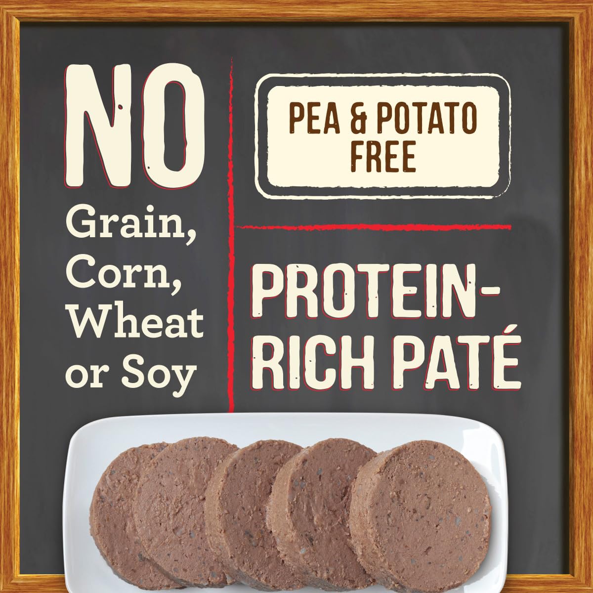 Merrick Grain Free Premium And Natural Canned Dog Food, Soft And Healthy Wet Recipe, Real Beef Lamb And Bison - (Pack of 12) 12.