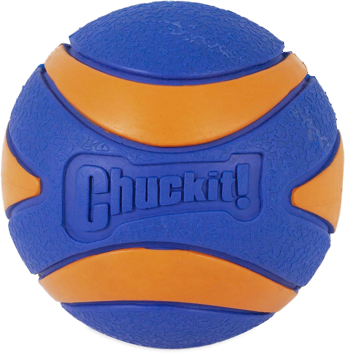 Chuckit! Ultra Squeaker Balls For Dogs, Floating Water Pet Toys, Durable Rubber Pet Toy, Bouncy Squeaky Fetch Balls For Dogs, Pack Of 2, Medium (2.5')