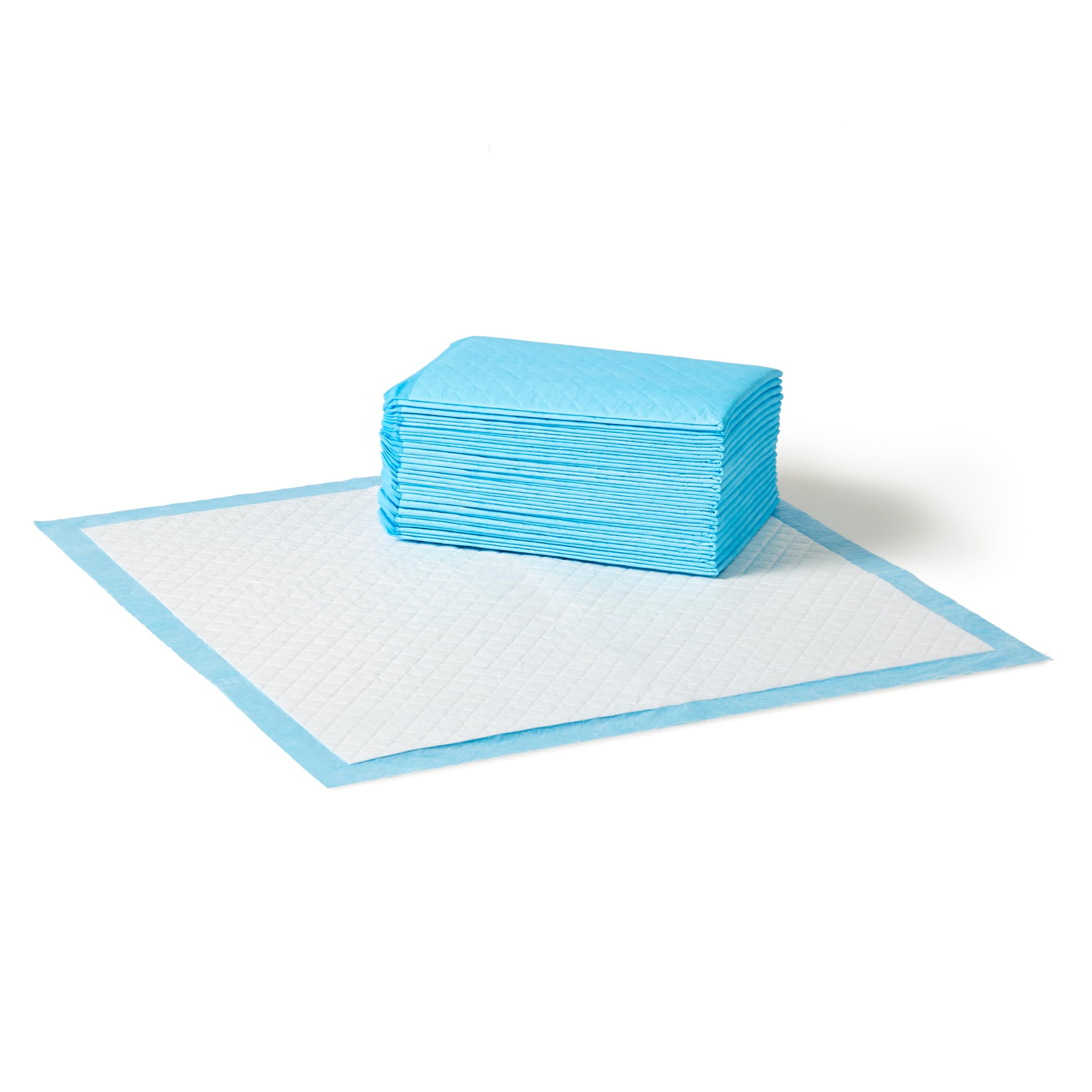 Amazon Basics Heavy Duty, Absorbent Dog and Puppy Pee Pads with 5-Layer Leak-Proof Design and Quick-Dry Surface for Potty Traini