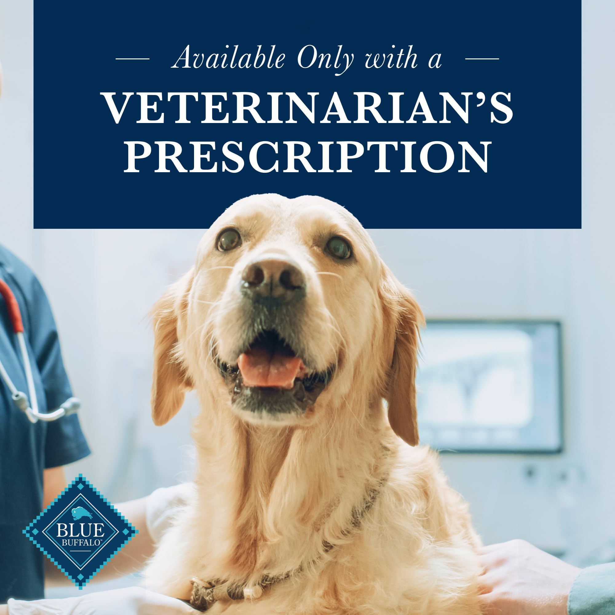 Blue Buffalo Natural Veterinary Diet HF Hydrolyzed for Food Intolerance Wet Dog Food, Veterinarian Prescription Required, Salmon