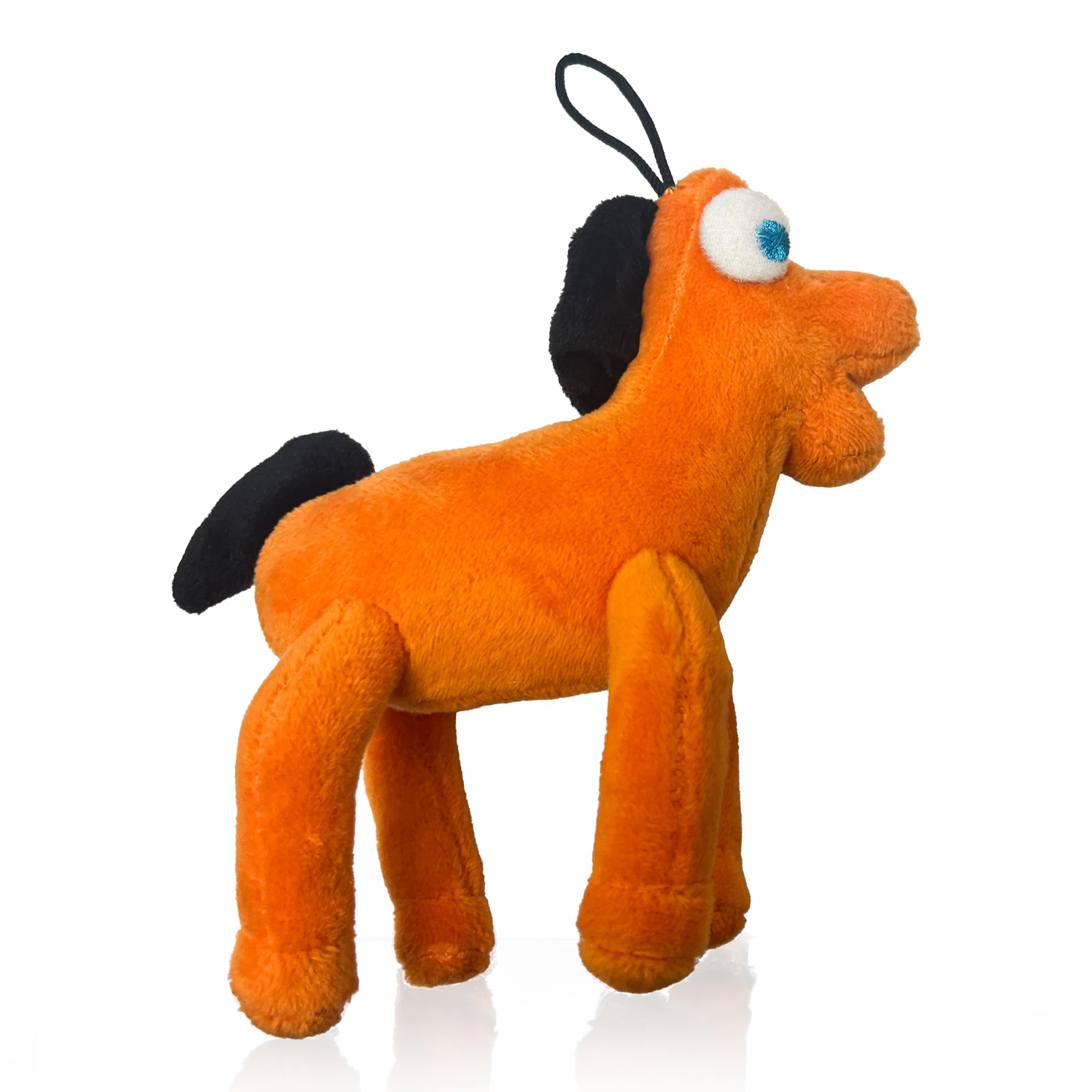 Multipet Small Gumby Stuffed Dog Toy with Squeaker | Gumby Dog Toy Plush Small | Green | 6'' | Officially Licensed (6'' - Plush 