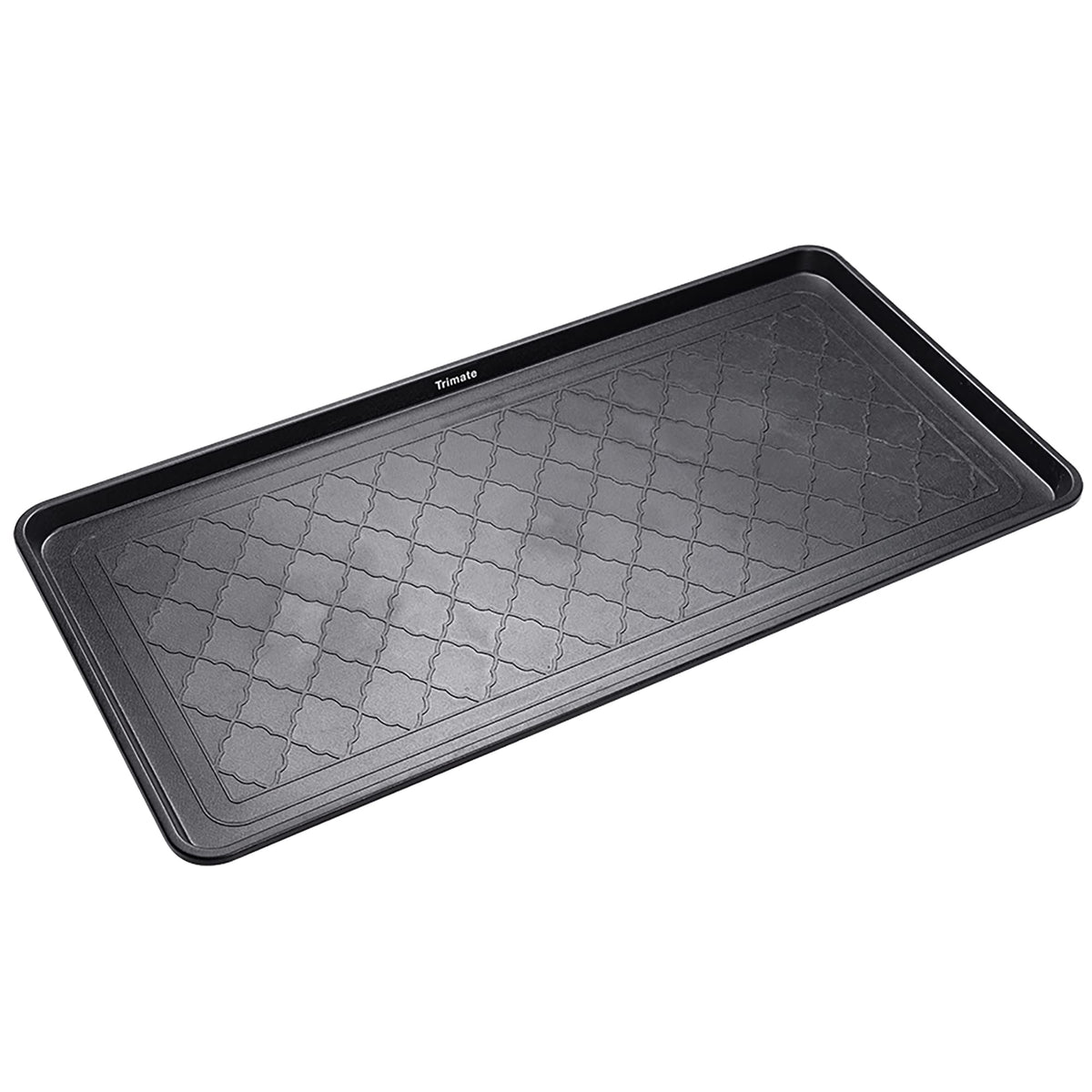 Trimate All Weather Boot Tray, Extra Large Size Extra Large, 40”X20”(Black)