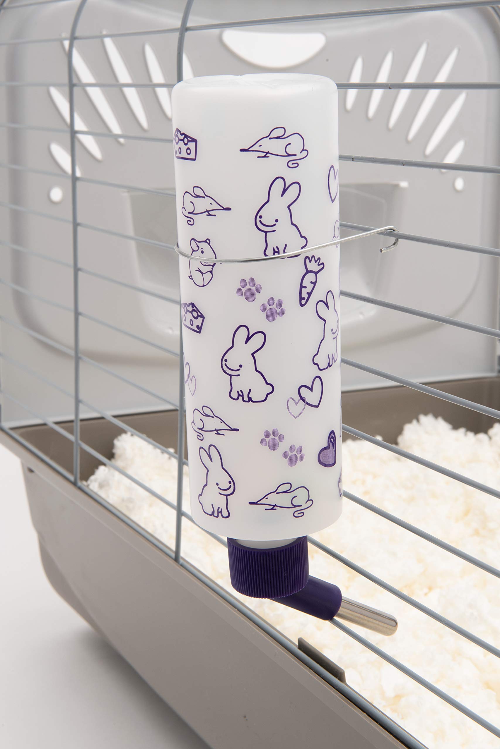 Lixit Weather Resistant Cage Water Bottles For Rabbits, Ferrets, Guinea Pigs Hamsters And Other Small Animals. (16-Ounce)