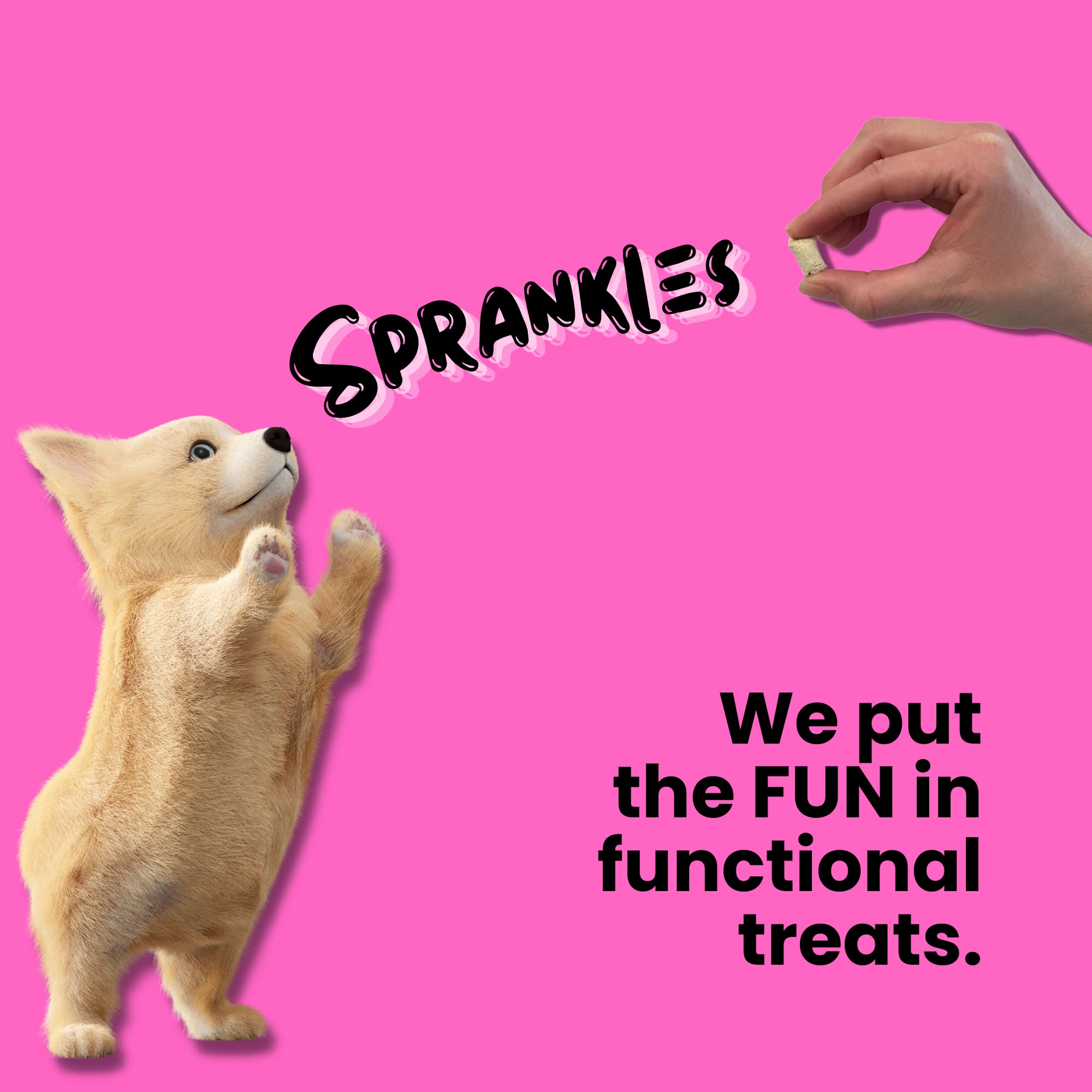 SPRANKLES Freeze Dried Lamb Liver Treats for Cats & Dogs - Single Ingredient All Natural Grain-Free, High Protein, Made in USA -