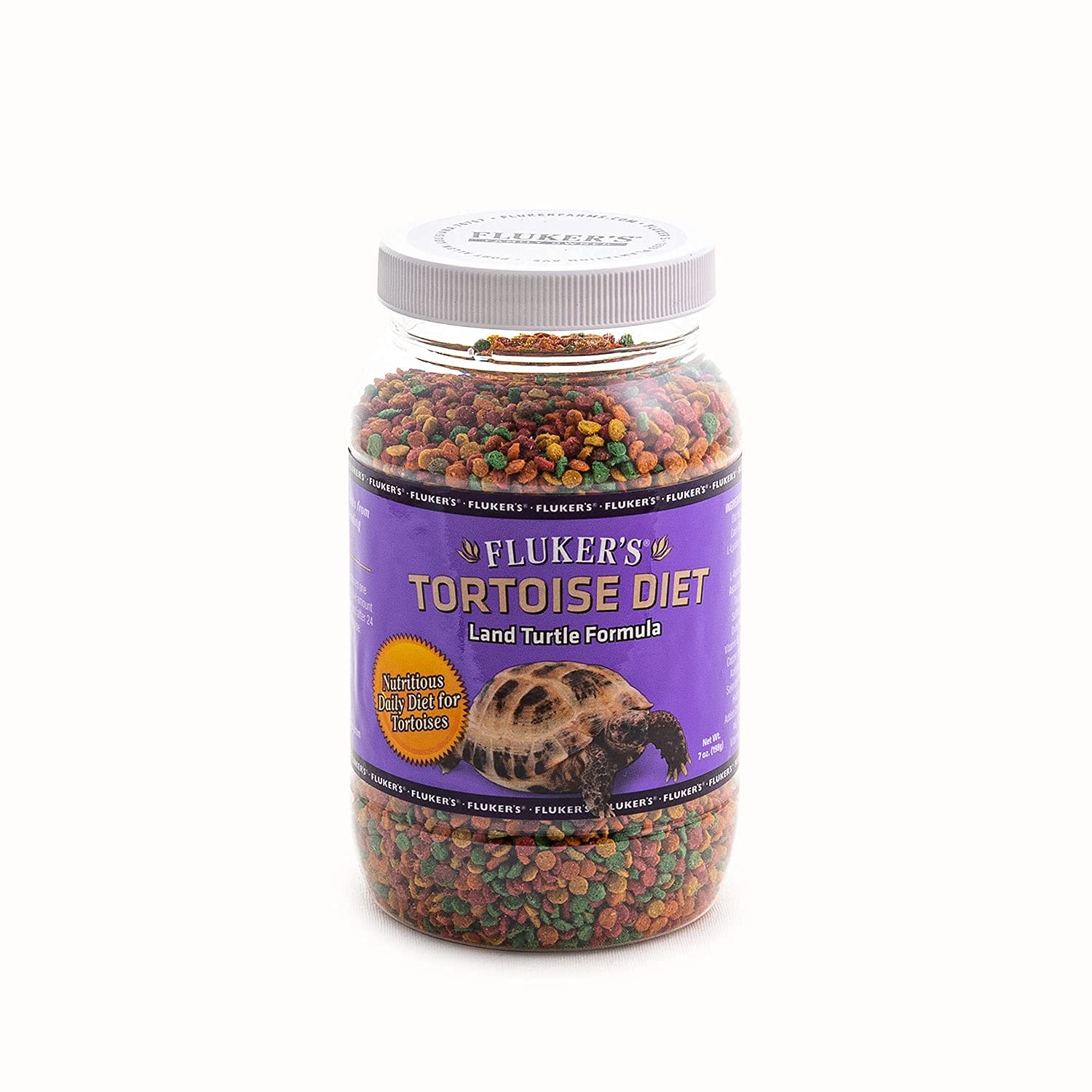 Flukers Premium Tortoise Diet Small Pellet Food, 7 oz