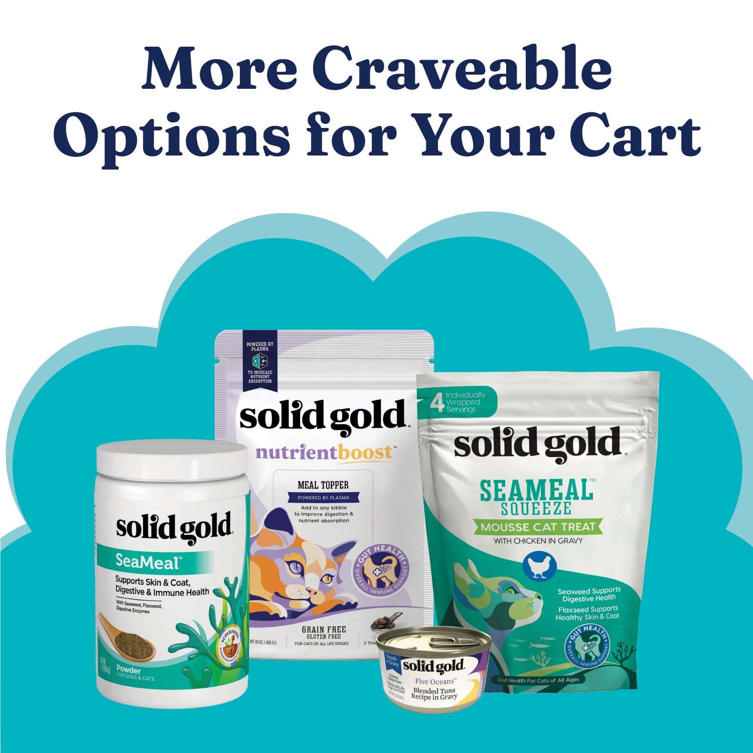 Solid Gold High Protein Dry Cat Food - Grain Free & Gluten Free Chicken Cat Dry Food w/Probiotics for Gut Health & Digestion - H