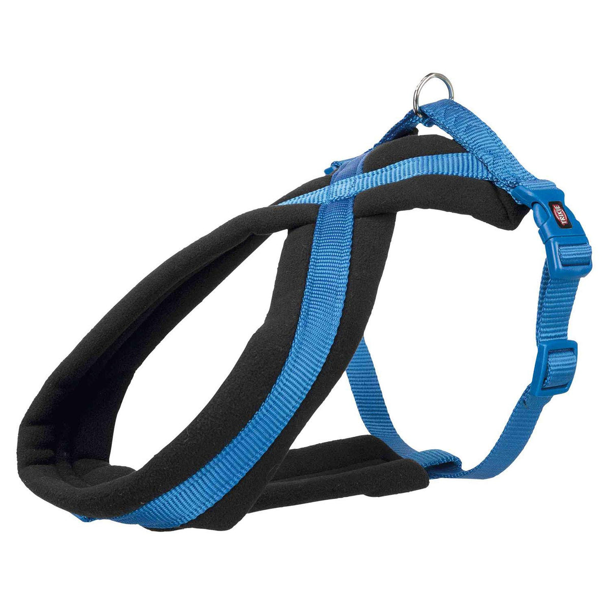 Trixie Premium Harness With Fleece Padding, Royal Blue, M: 45-80 Cm/25 Mm