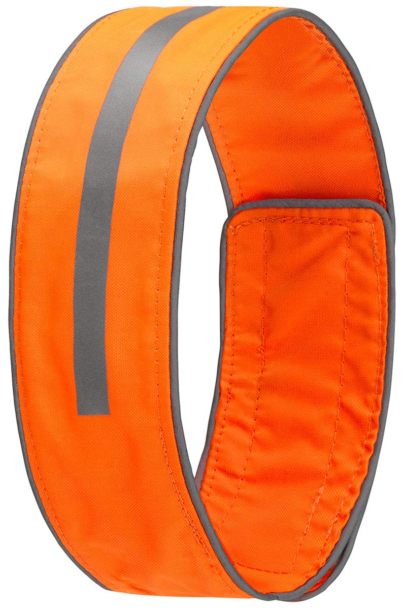 Spot The Dog! Reflective Dog Collar - Adjustable Pet Collars, Safe, Durable, Comfortable Dog Walking Accessories For Small Dog, Hunting Dog, Puppy, Lightweight Boy, Girl Dog Collars (Blaze Orange, S)