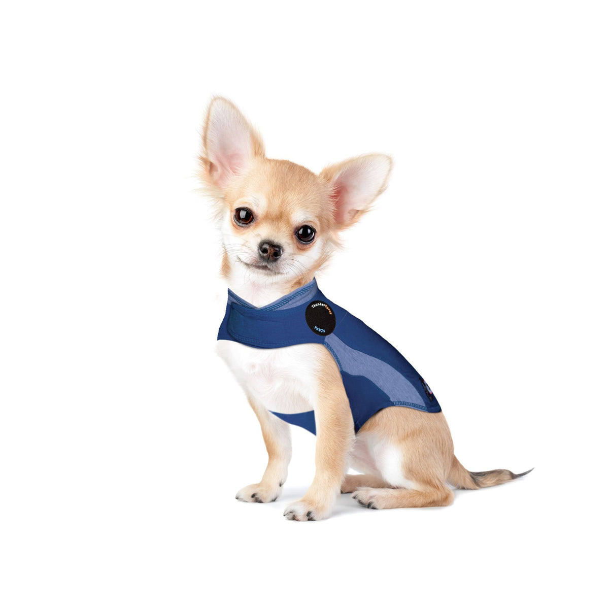 Thundershirt For Dogs, Xx Small, Blue Polo - Dog Anxiety Relief Calming Vest