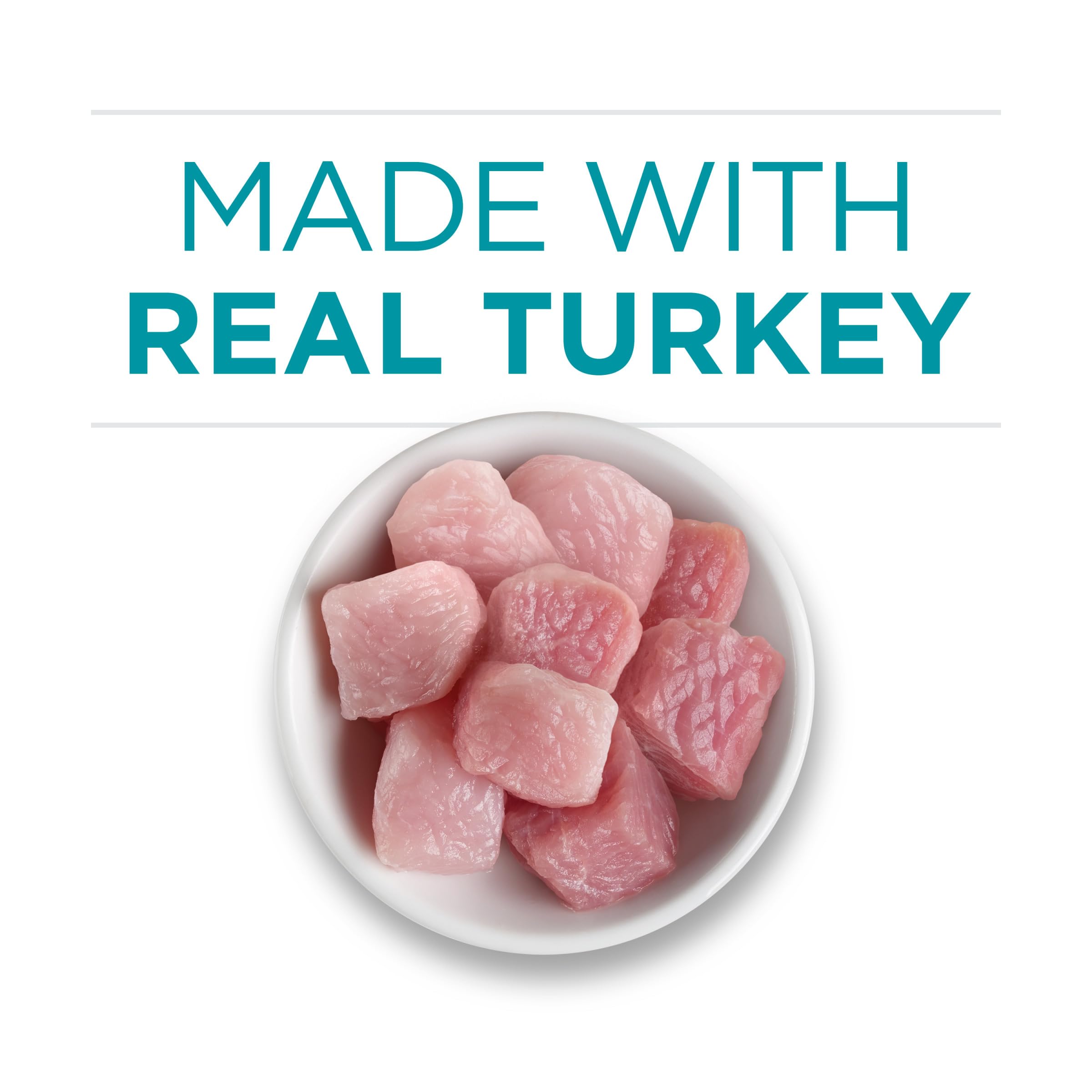 Purina ONE Natural, High Protein Cat Food, Turkey Recipe in Gravy - (Pack of 24) 3 oz. Pull-Top Cans