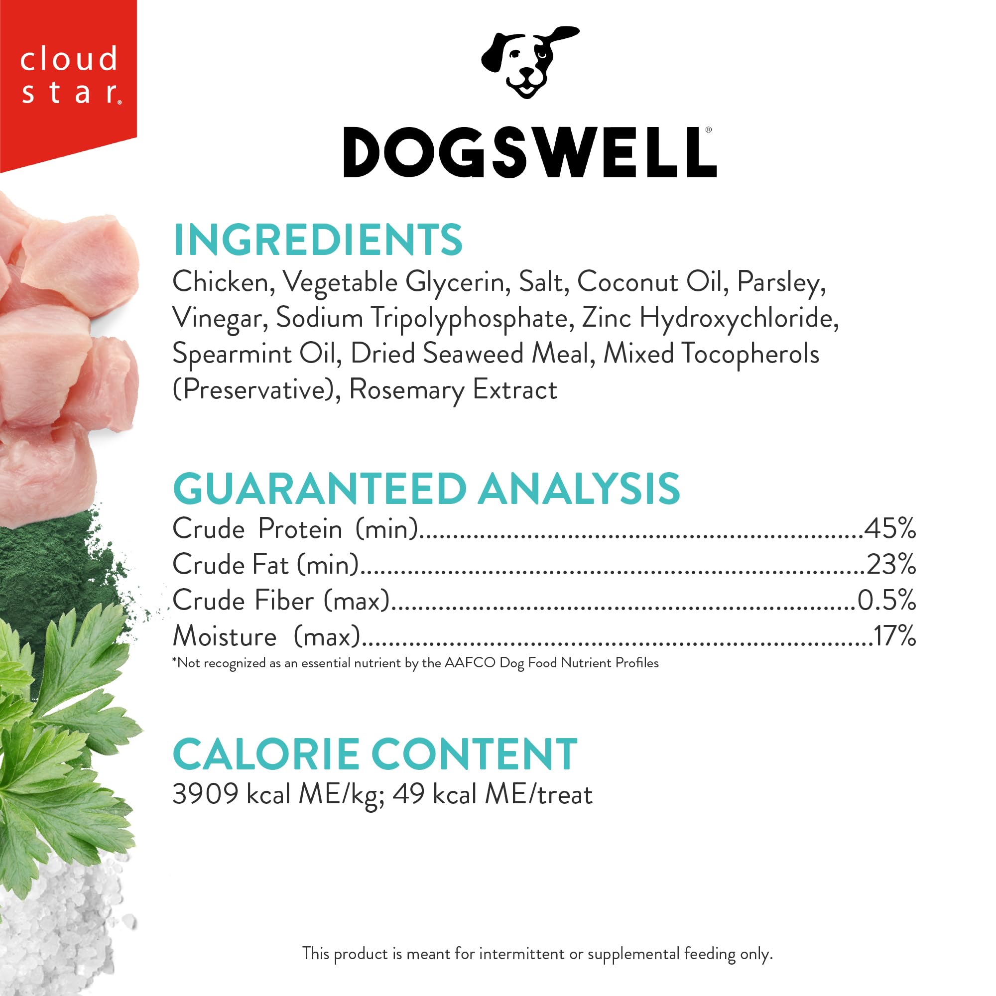 DOGSWELL Dental Chicken Jerky 12 Ounce