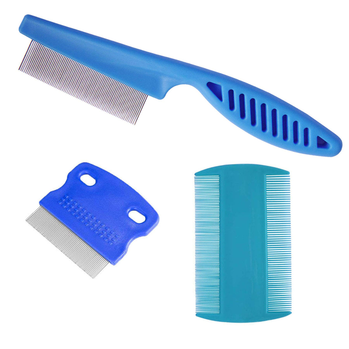 3 Pcs Pet Comb Tear Stain Remover Combs For Dogs, Dog Comb