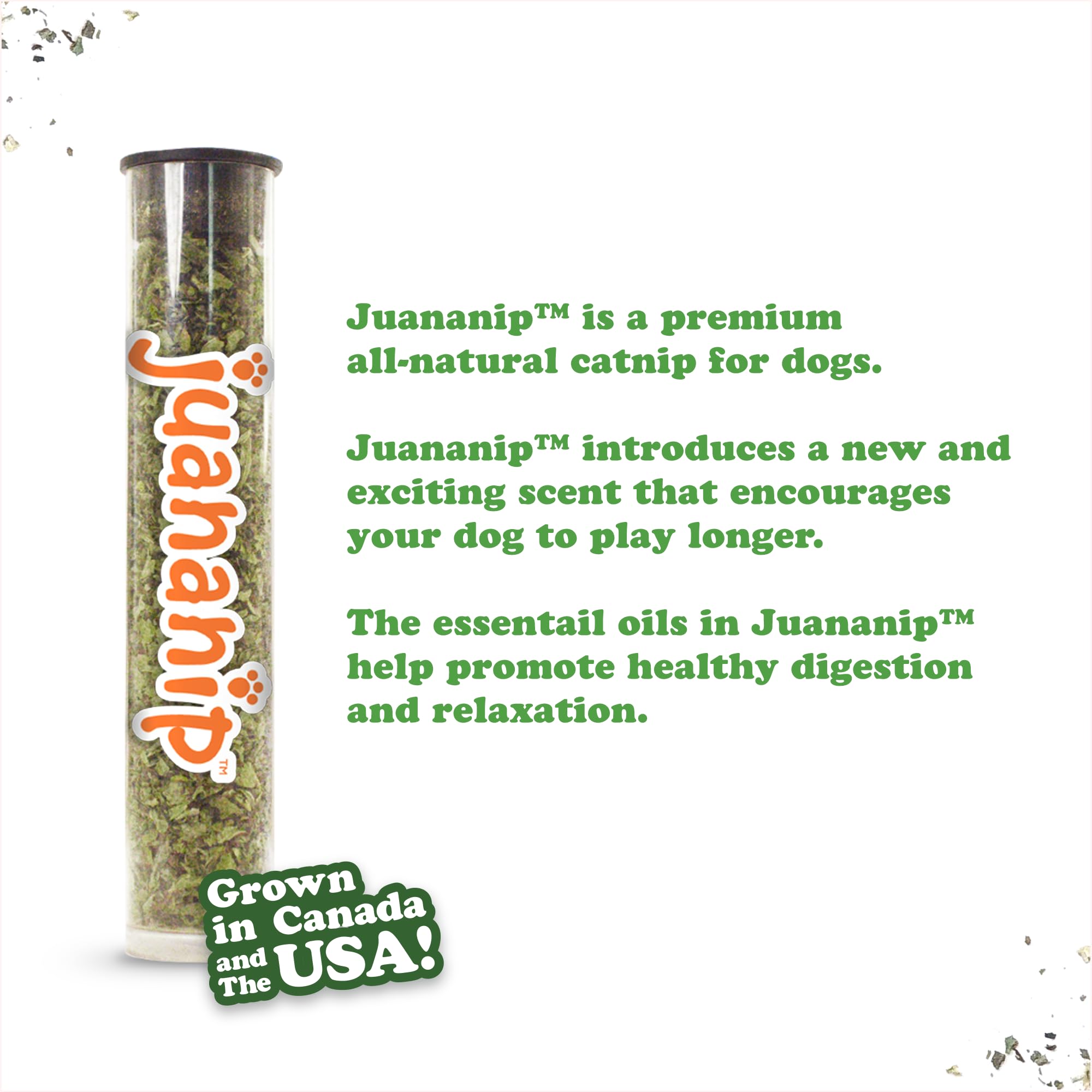 Doggijuana | Tuffer Chewer - Interactive Dog Toy with Juananip Refill | Refillable Durable Dog Toy for Engaging Play and Natural