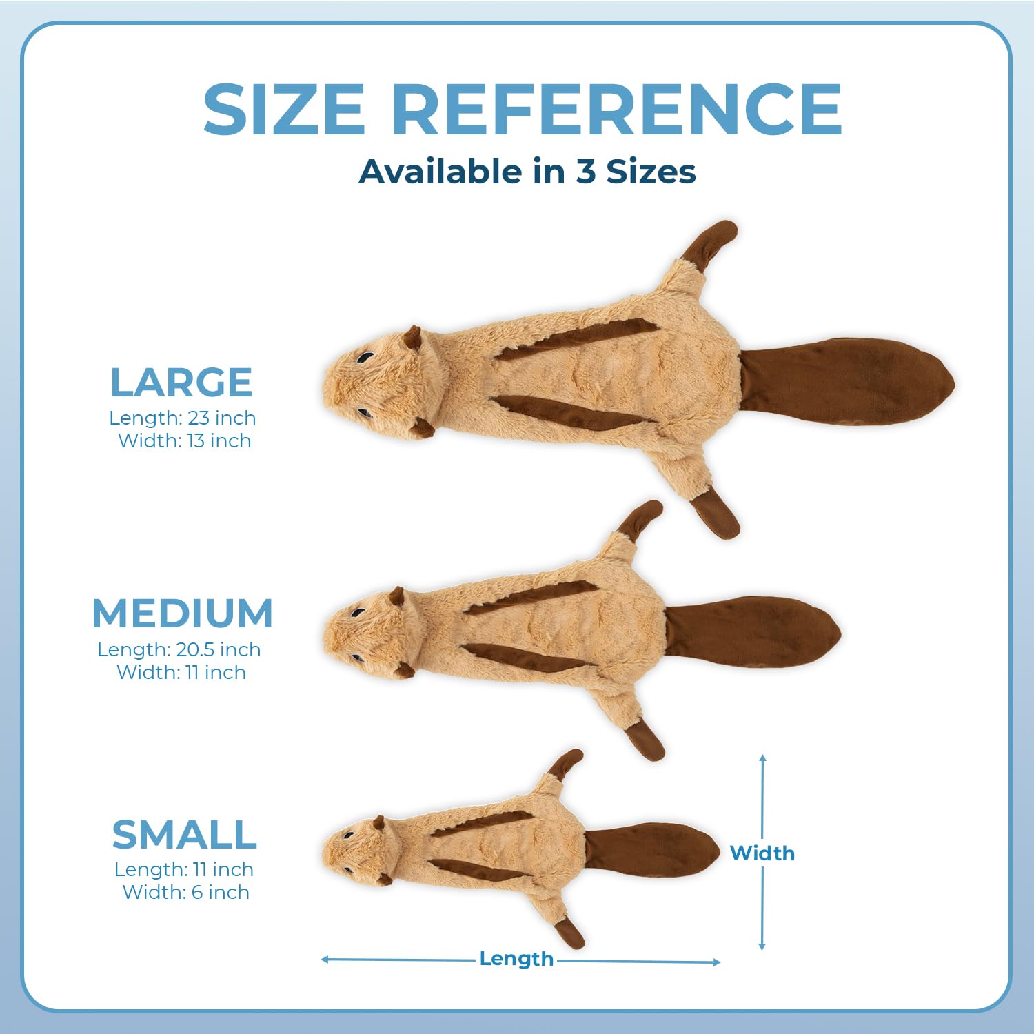Best Pet Supplies 2-In-1 Stuffless Squeaky Dog Toys With Soft, Durable Fabric For Small, Medium, And Large Pets, No Stuffing For Indoor Play, Supports Active Biting And Play - Monkey, Squirrel, Small