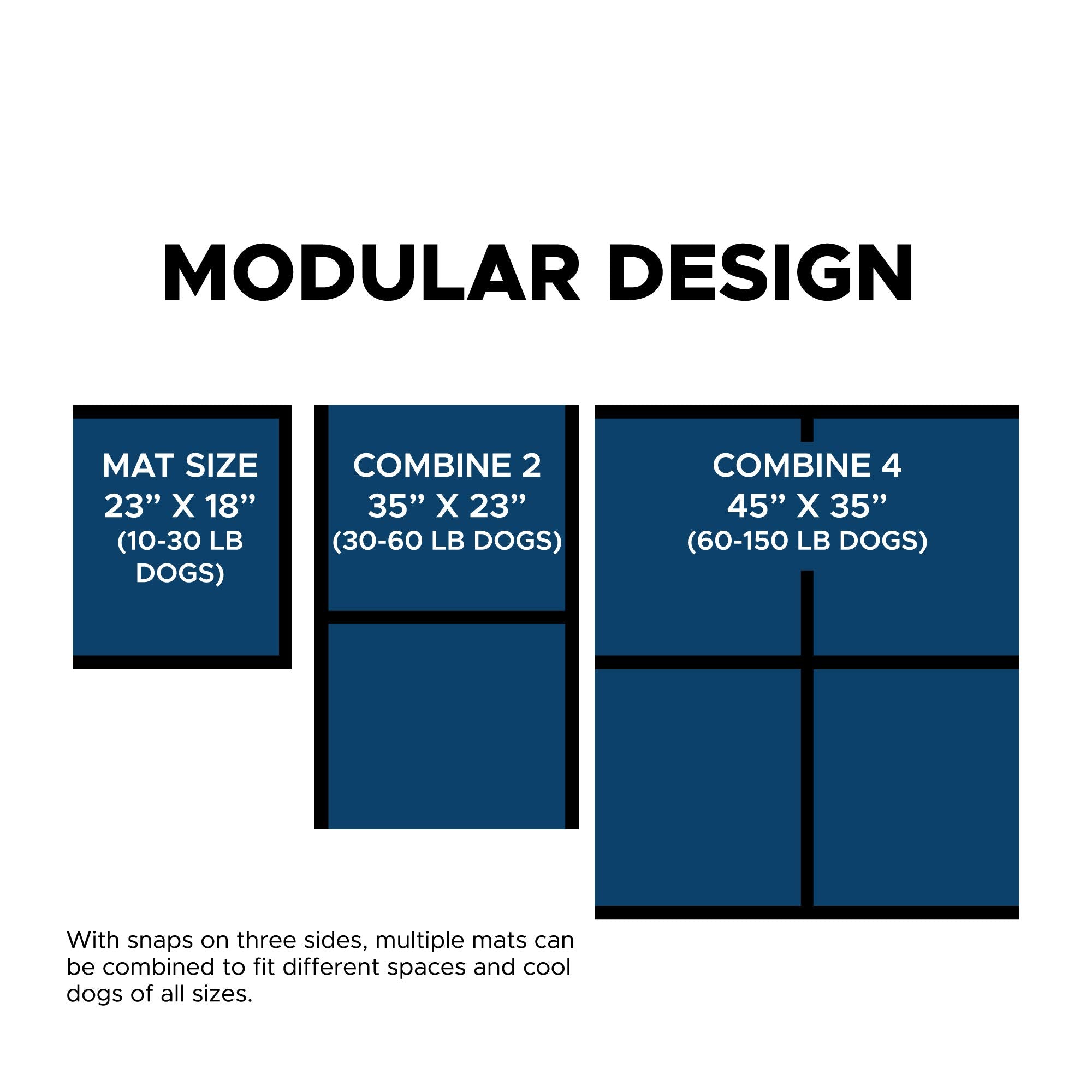 Coolerdog Dog Cooling Pad Dog Cooling Products Hydro Cooling Mat For Small/Medium Dogs