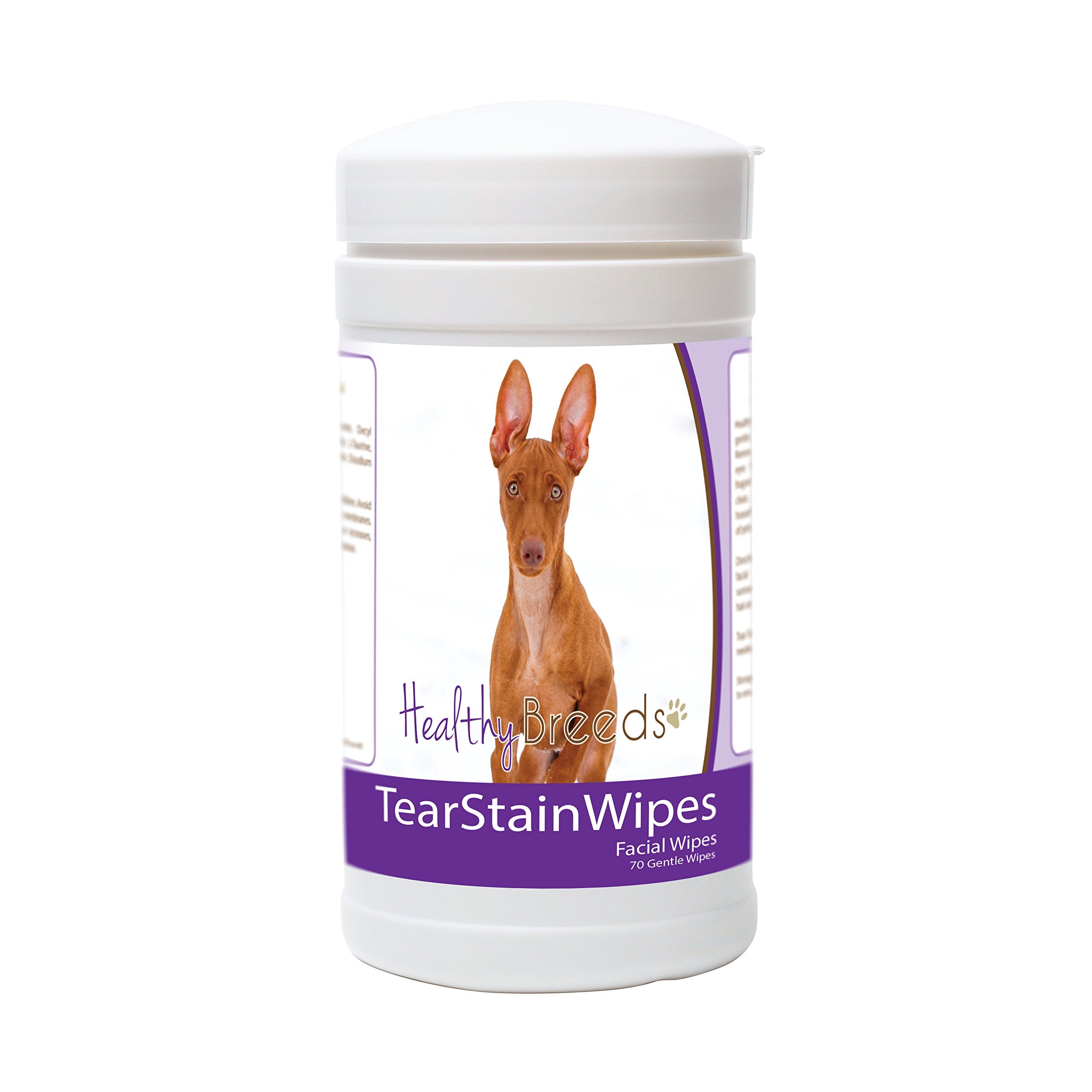 Healthy Breeds Cirnechi Dell'Etna Tear Stain Wipes 70 Count