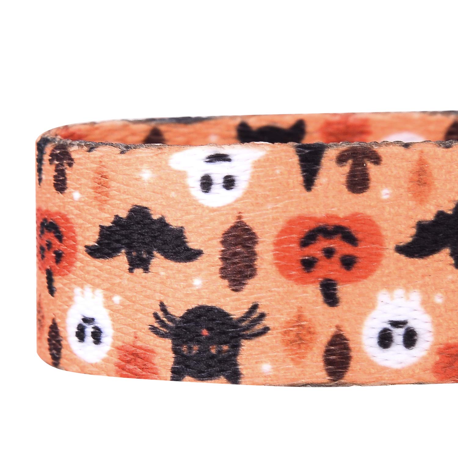 Petantastic Best Adjustable Small Dog Collar Durable Soft & Heavy Duty With Halloween Design, Outdoor & Indoor Use Comfort Dog C
