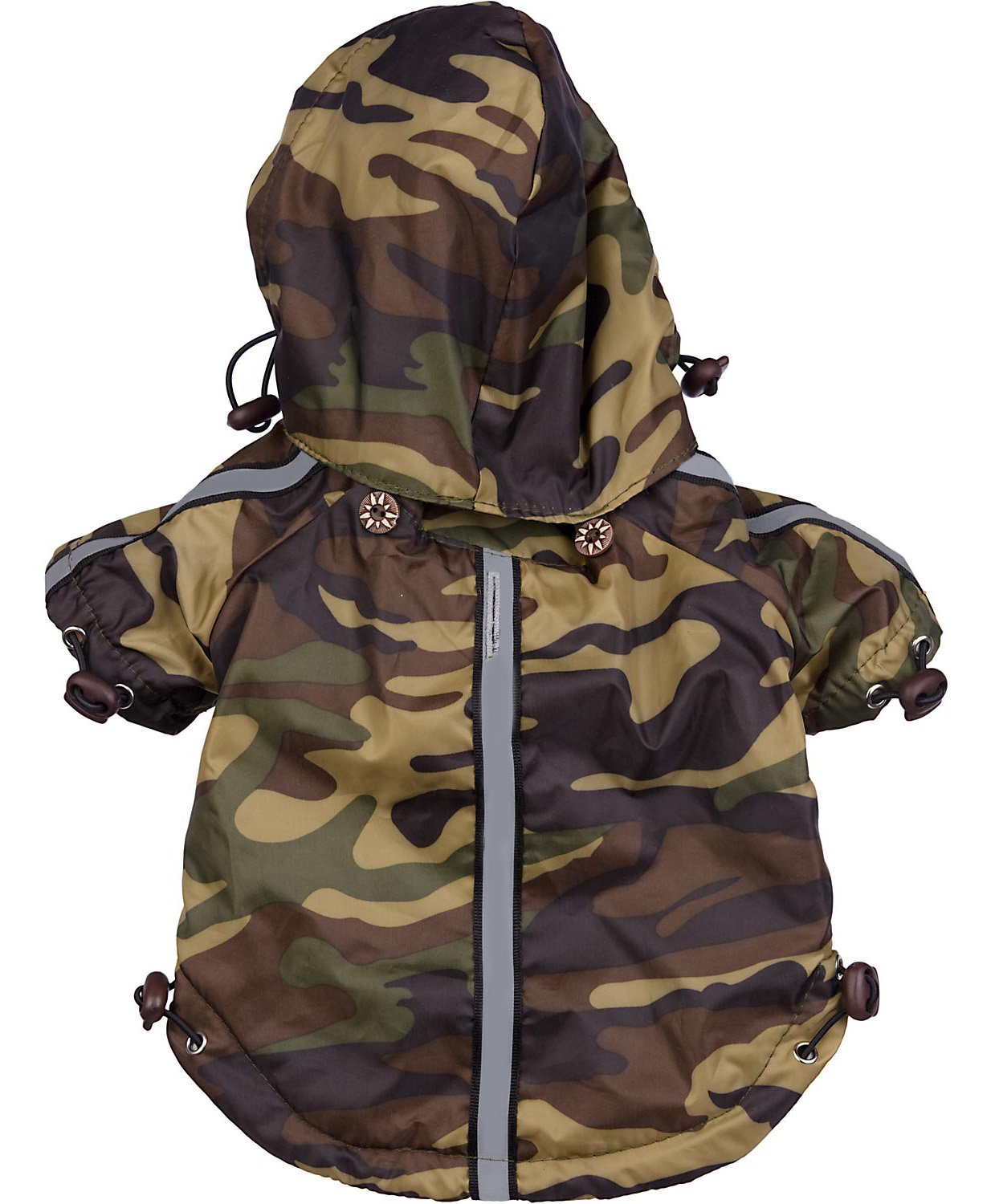 Reflecta-Sport Adustable Reflective Weather-Proof Pet Rainbreaker Jacket