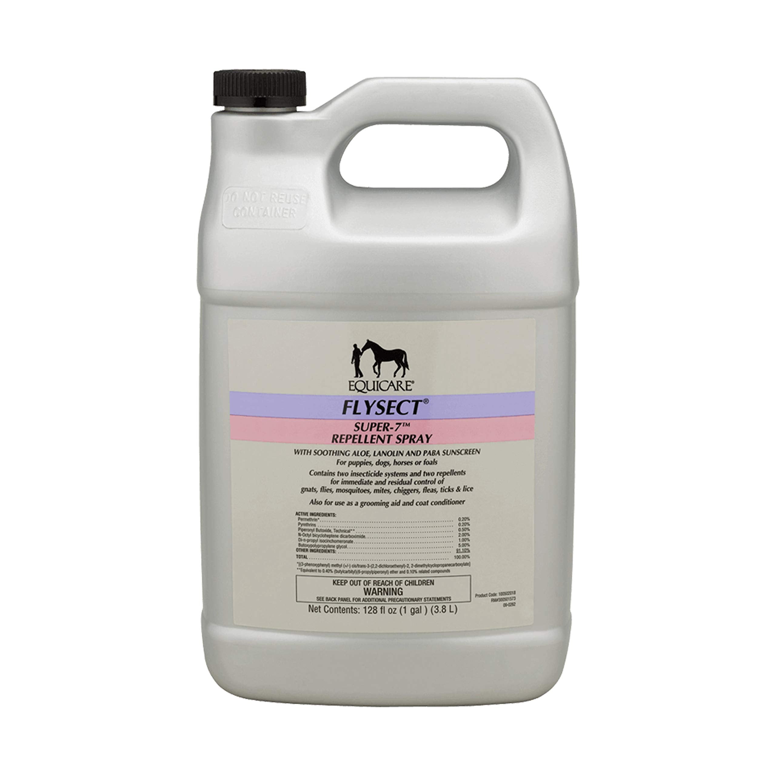 Farnam Equicare Flysect Super-7 Repellent Spray, 1 gallon