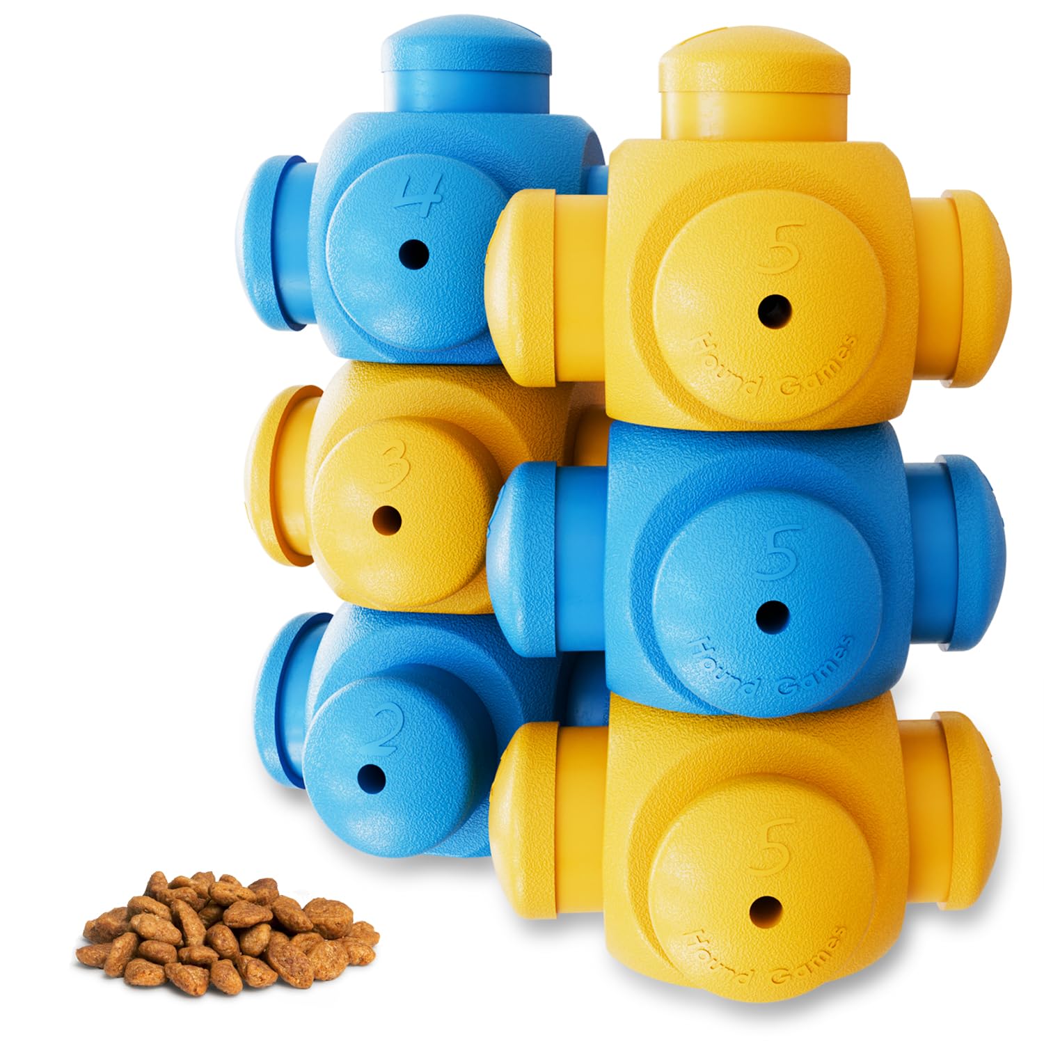 HOUNDGAMES Dog Puzzles for Smart Dogs, Interactive, Puzzle Treats, Puppy Puzzle, Toys to Keep Them Busy, Dog Games, Toys for Bor
