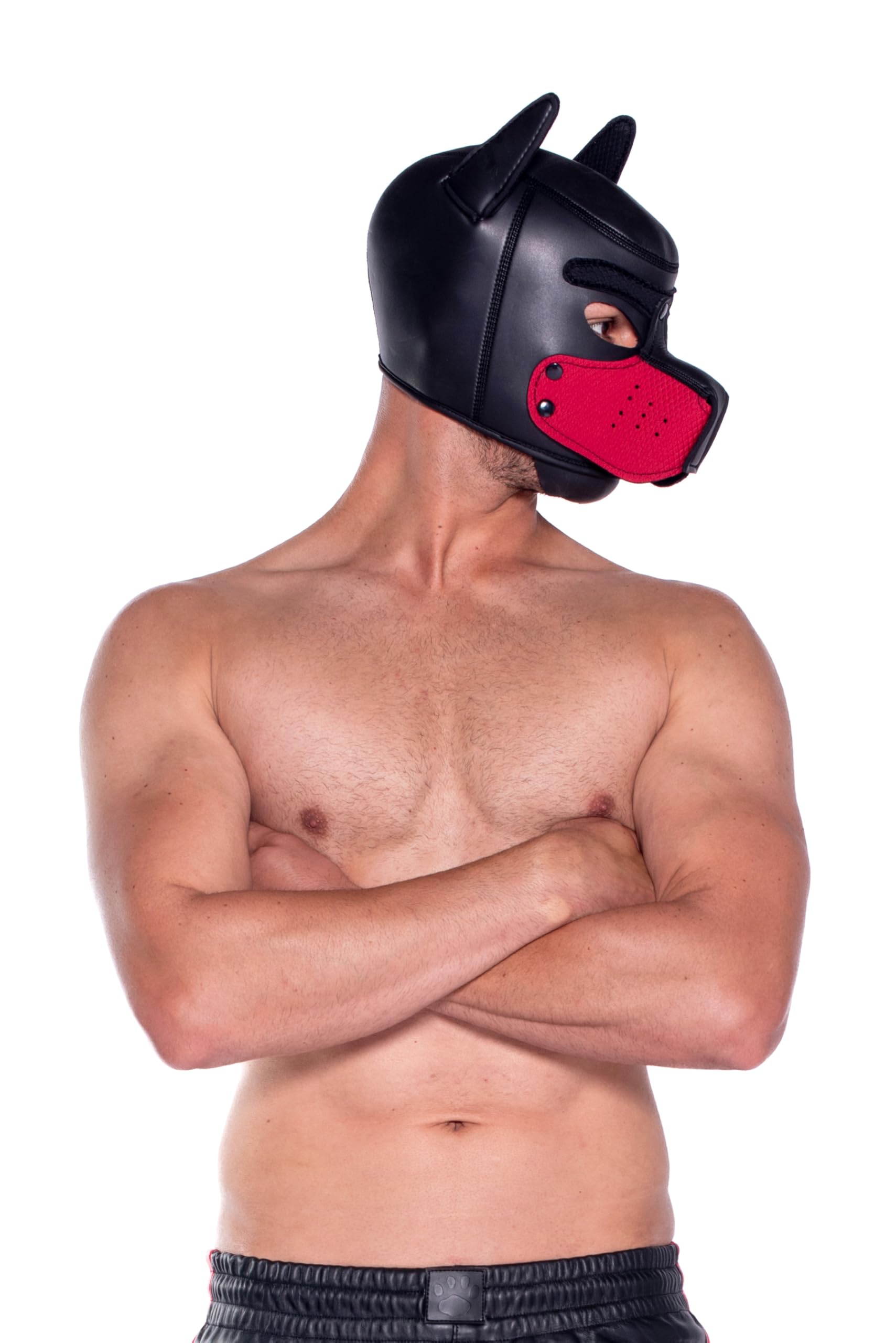 Prowler Red Neoprene Puppy Hood