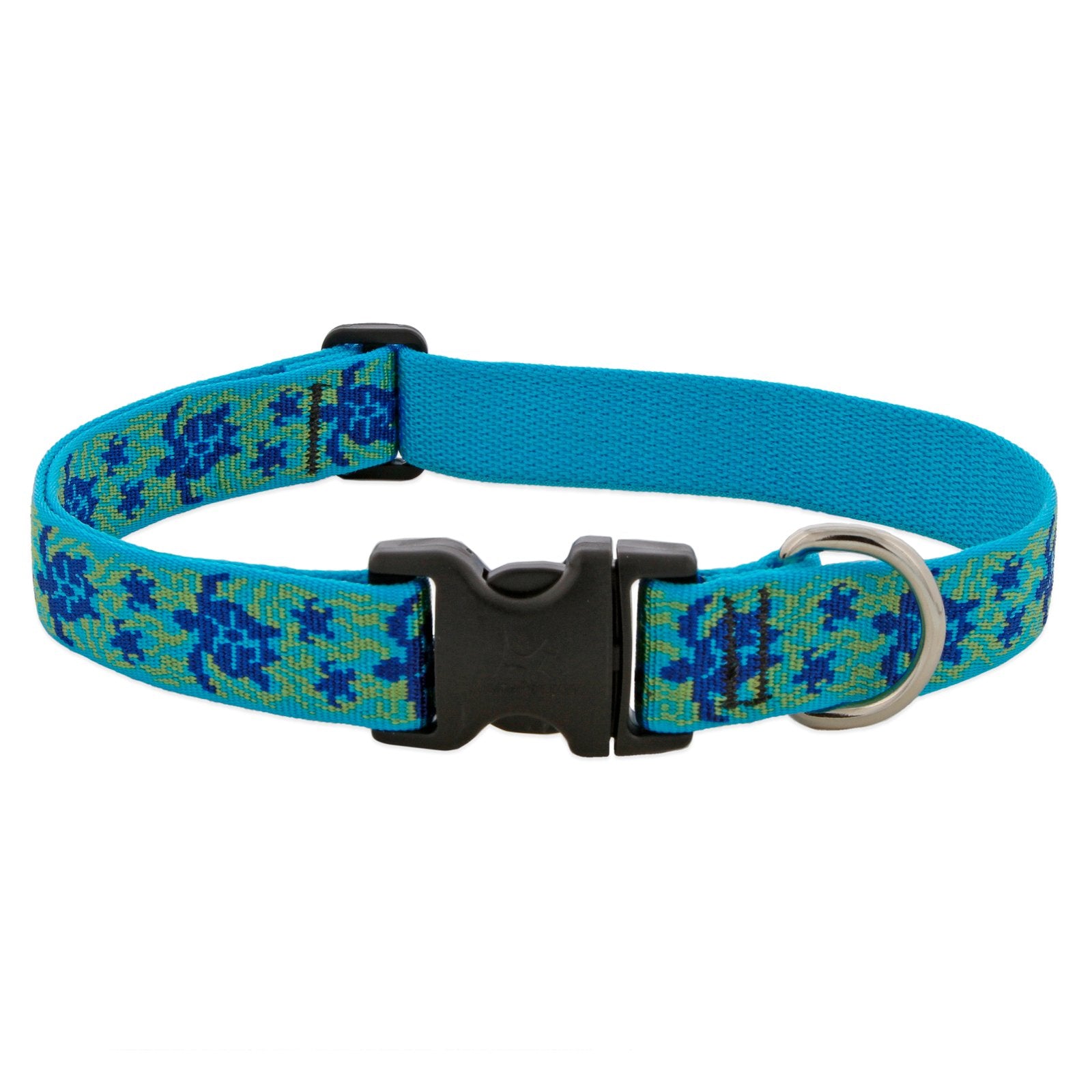 Lupinepet Originals 1'' Turtle Reef 16-28'' Adjustable Collar For Large Dogs