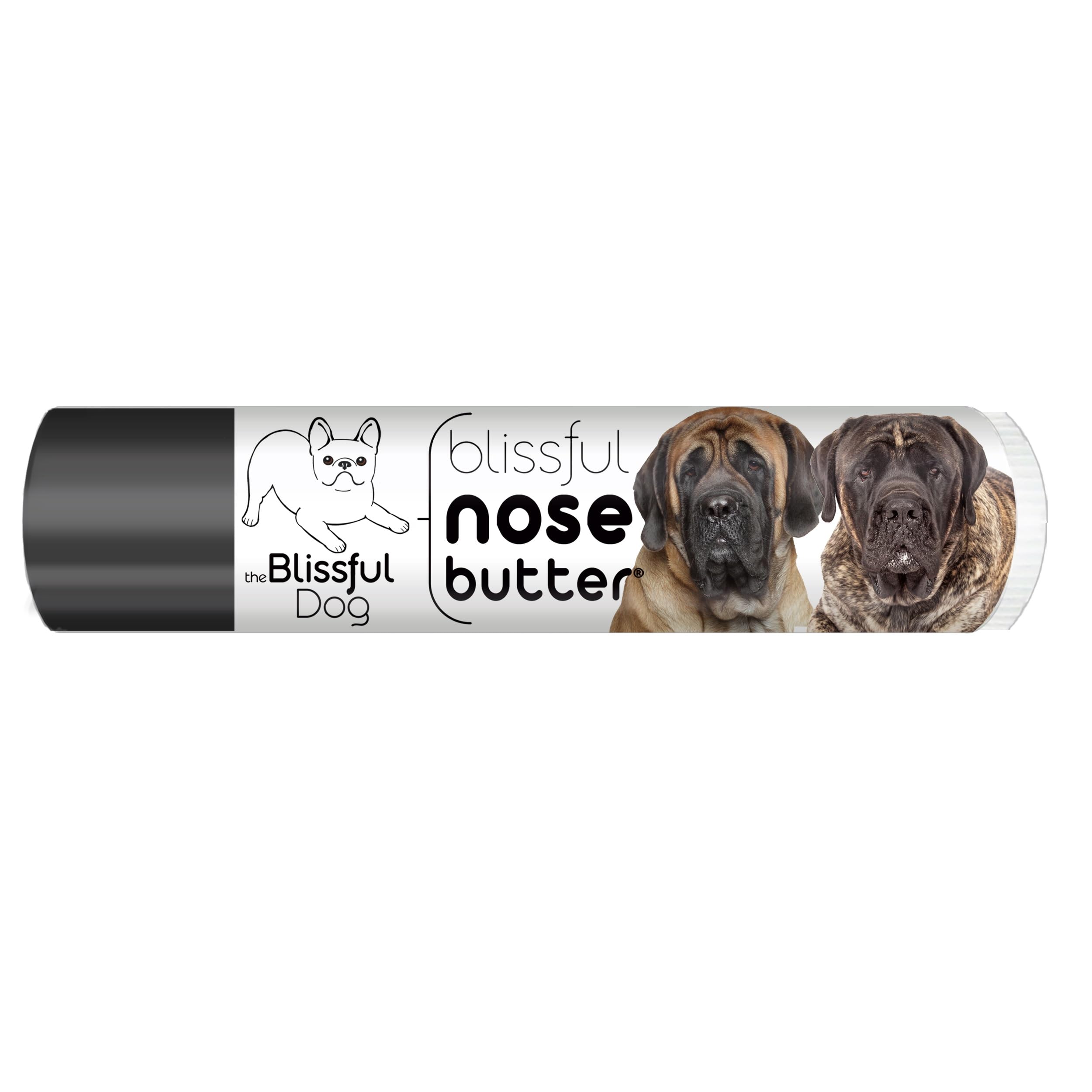 The Blissful Dog Mastiff Unscented Nose Butter - Dog Nose Butter, 0.15 Ounce