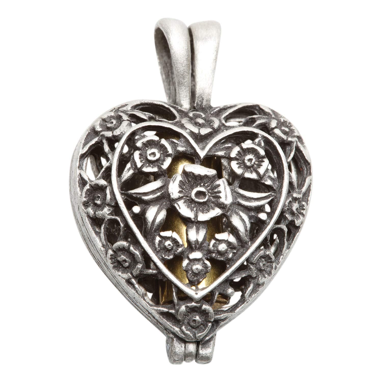 Cathedral Art Paw Prints on My Heart Pet Memorial Frame, 2.25"x2.5", Silver, Metal, Model PF404