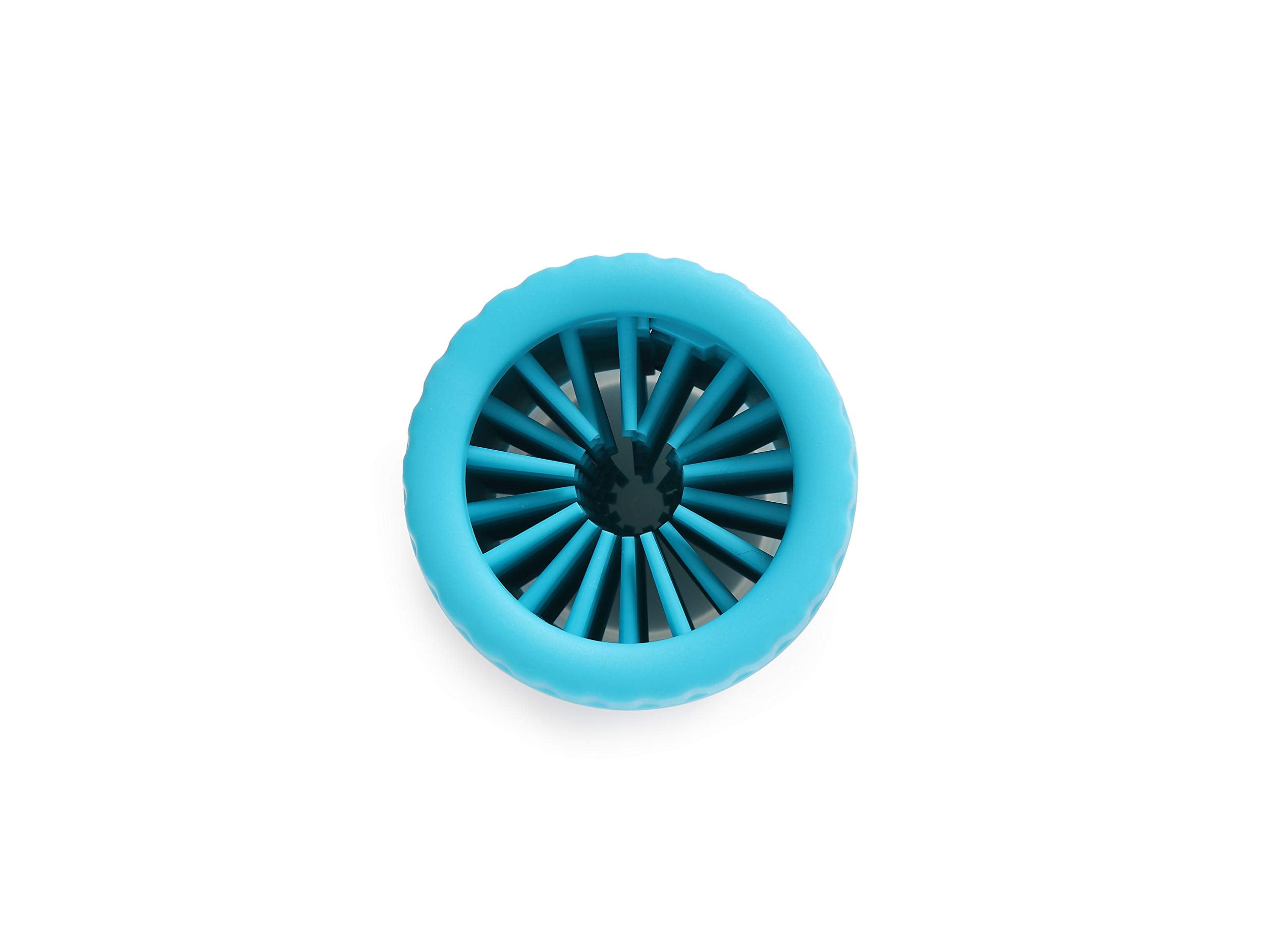 Dexas Mudbuster Portable Dog Paw Cleaner, Small, Blue,Pw700312