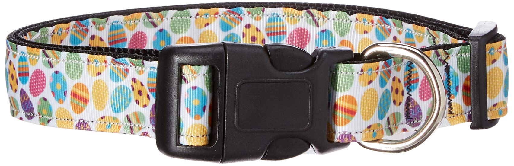Pet Dog & Cat Nylon Collar or Leash, &quot;Confetti Eggs&quot; LG Collar