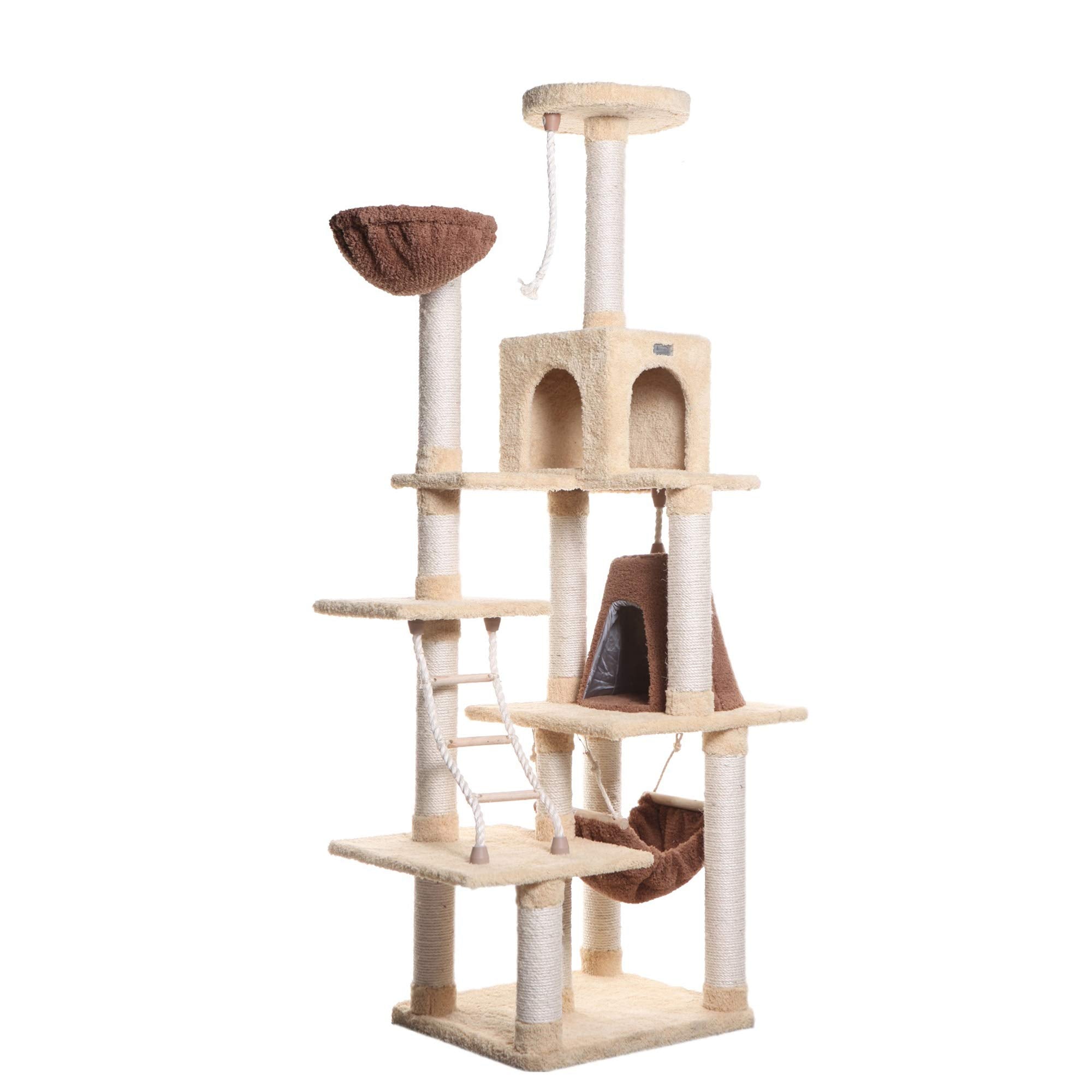 Armarkat Premium Cat Tree Model X7805, Goldenrod